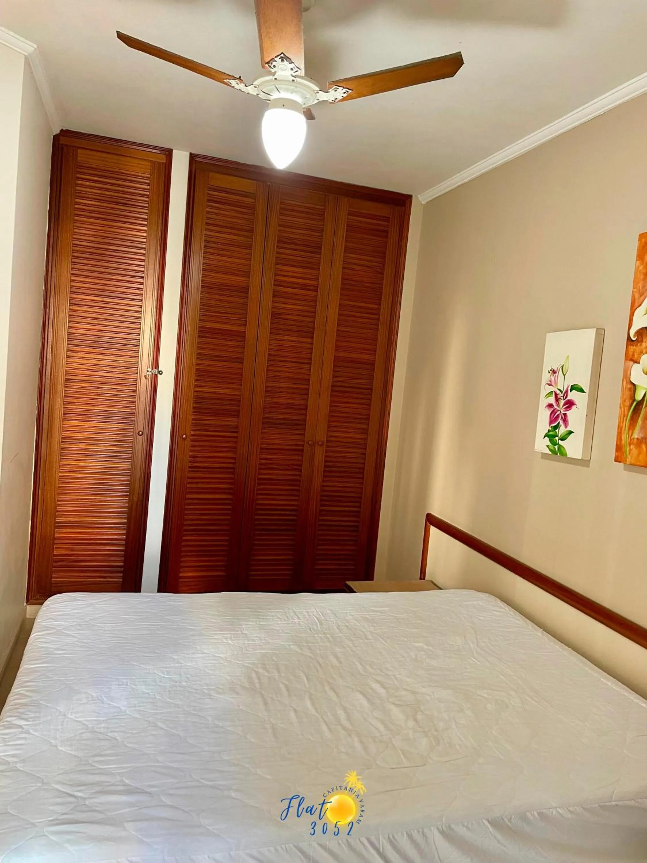 Bed in Flat Capitania Varam