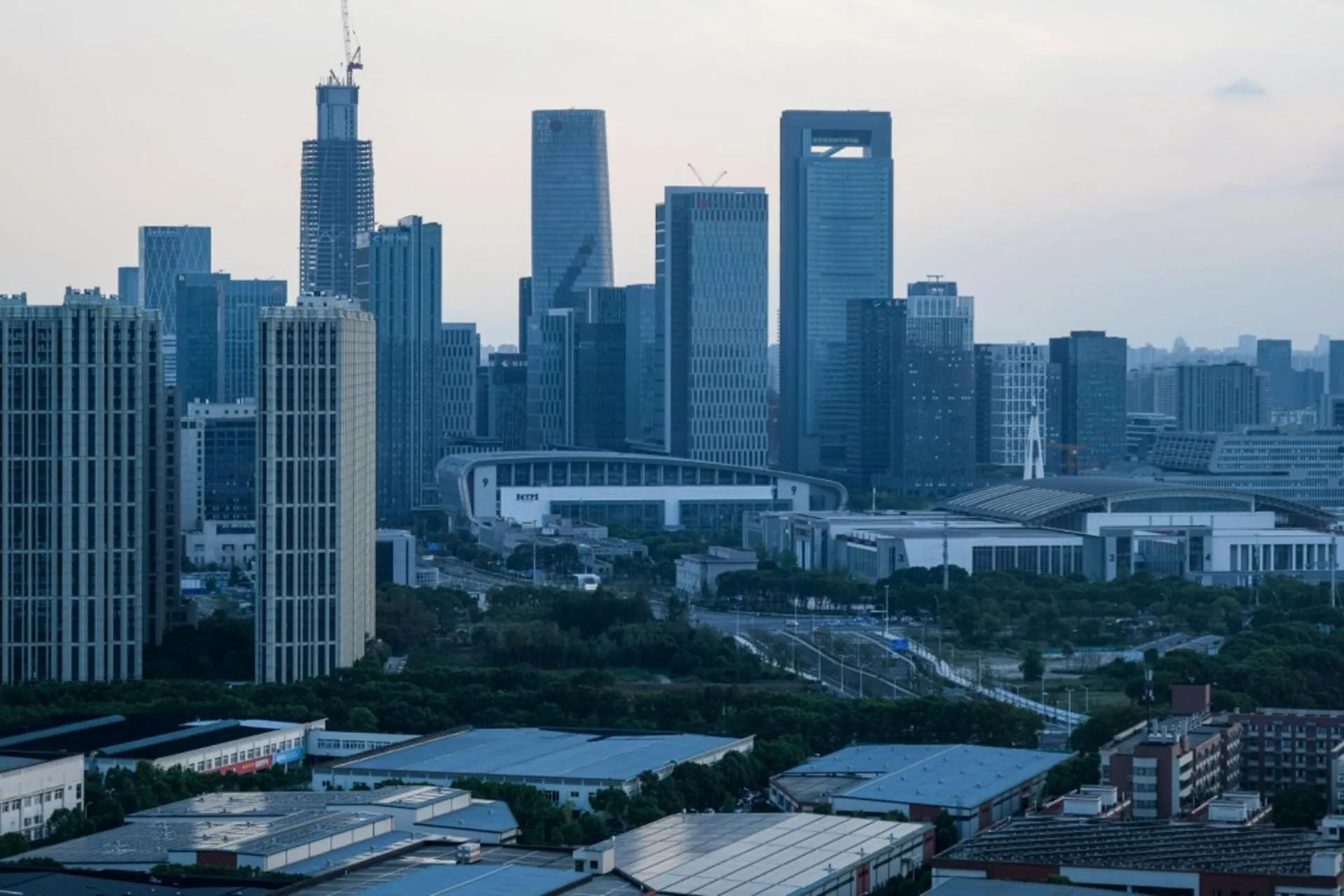 City view in The Azure Ningbo, Vignette Collection