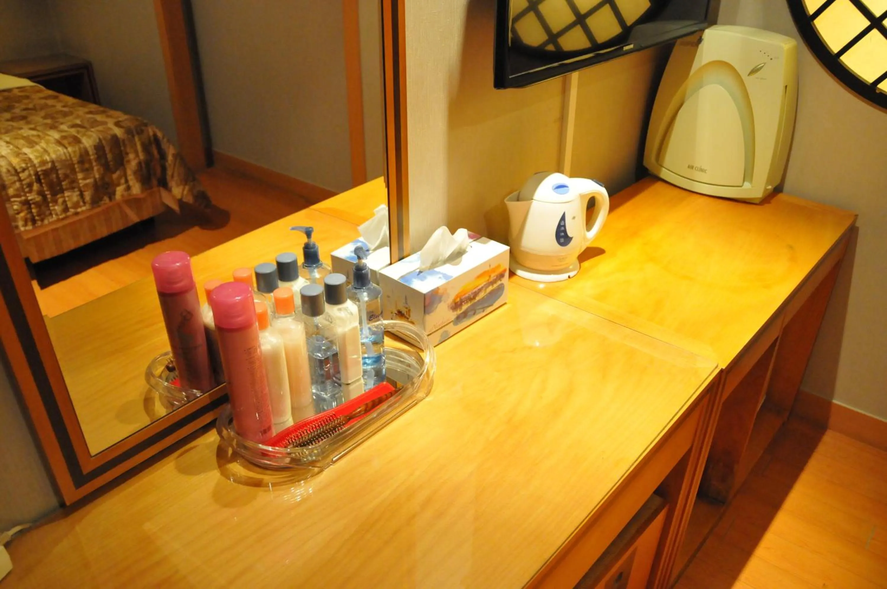 Decorative detail in Motel Daeha