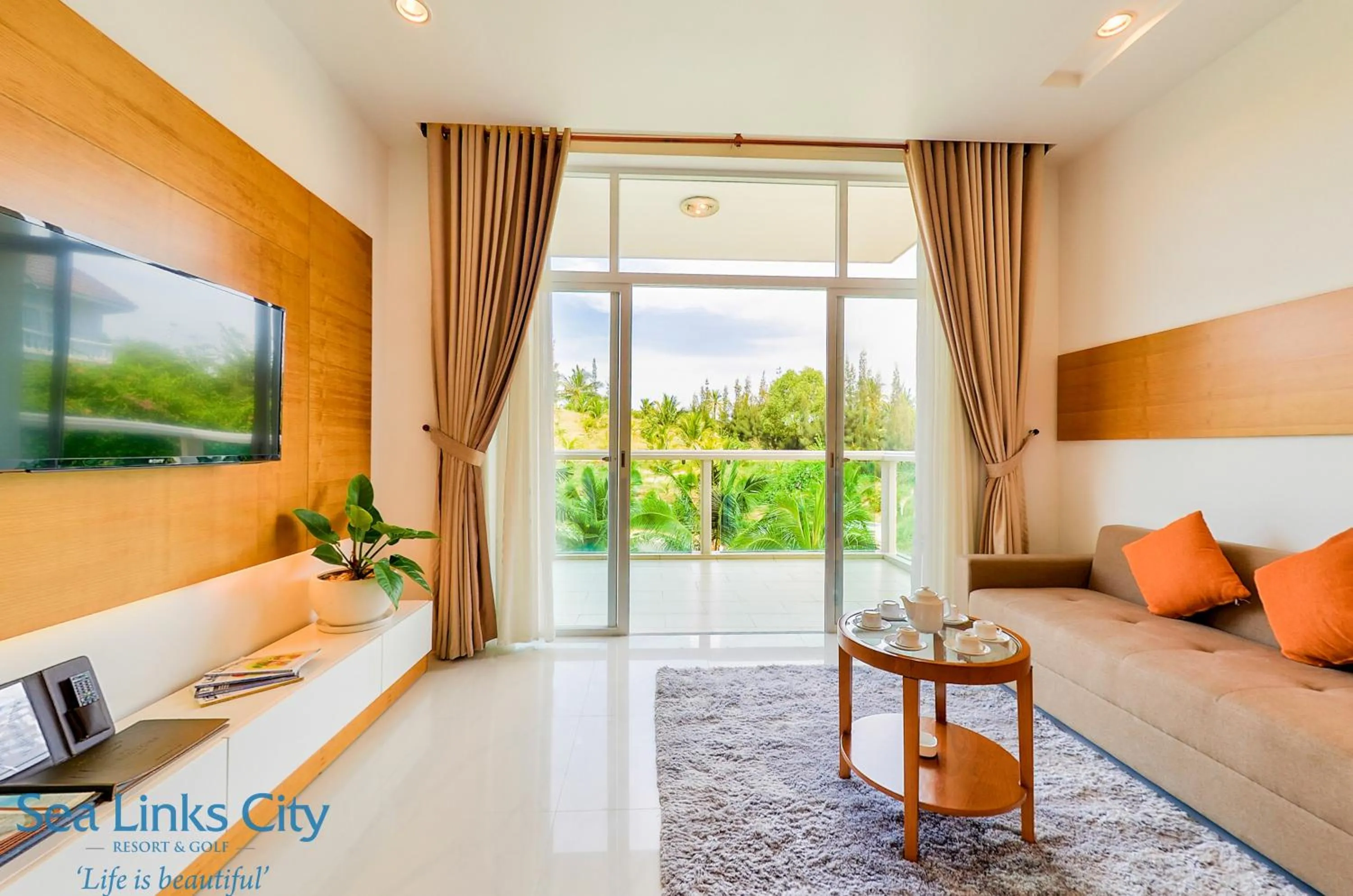 Living room in Ocean Vista