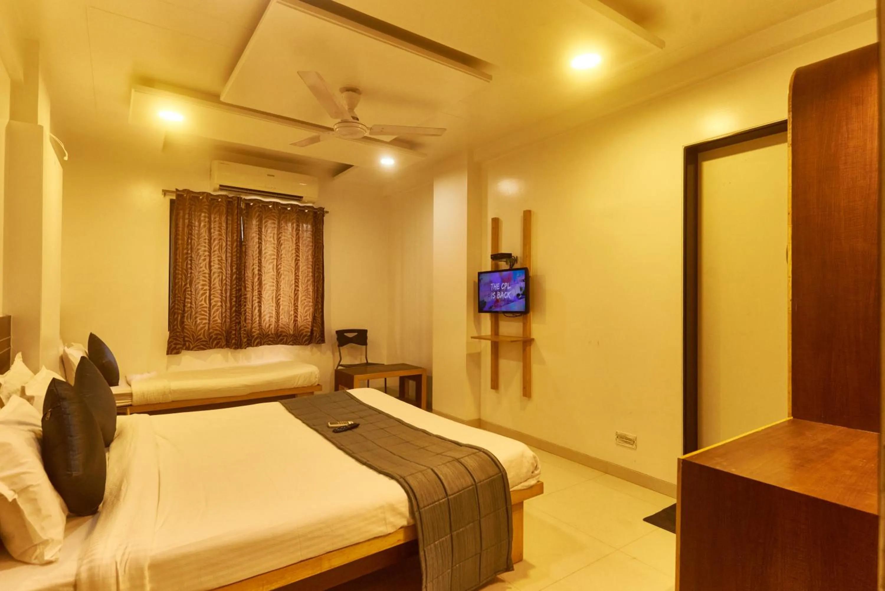 Bed in Hotel Anand Heritage