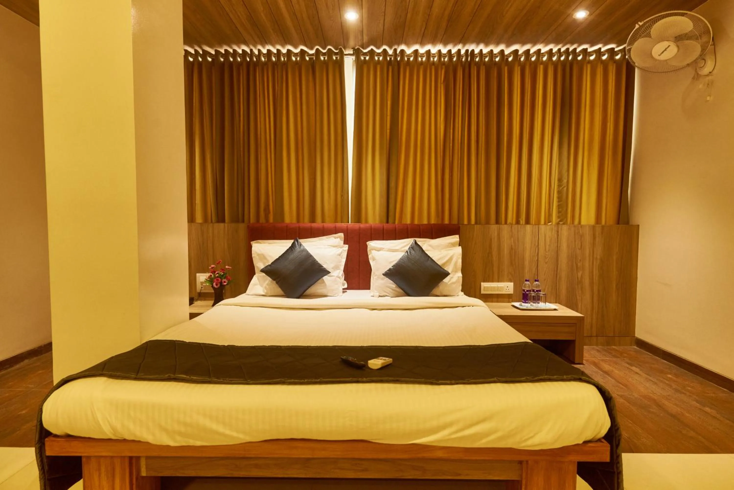 Bed in Hotel Anand Heritage