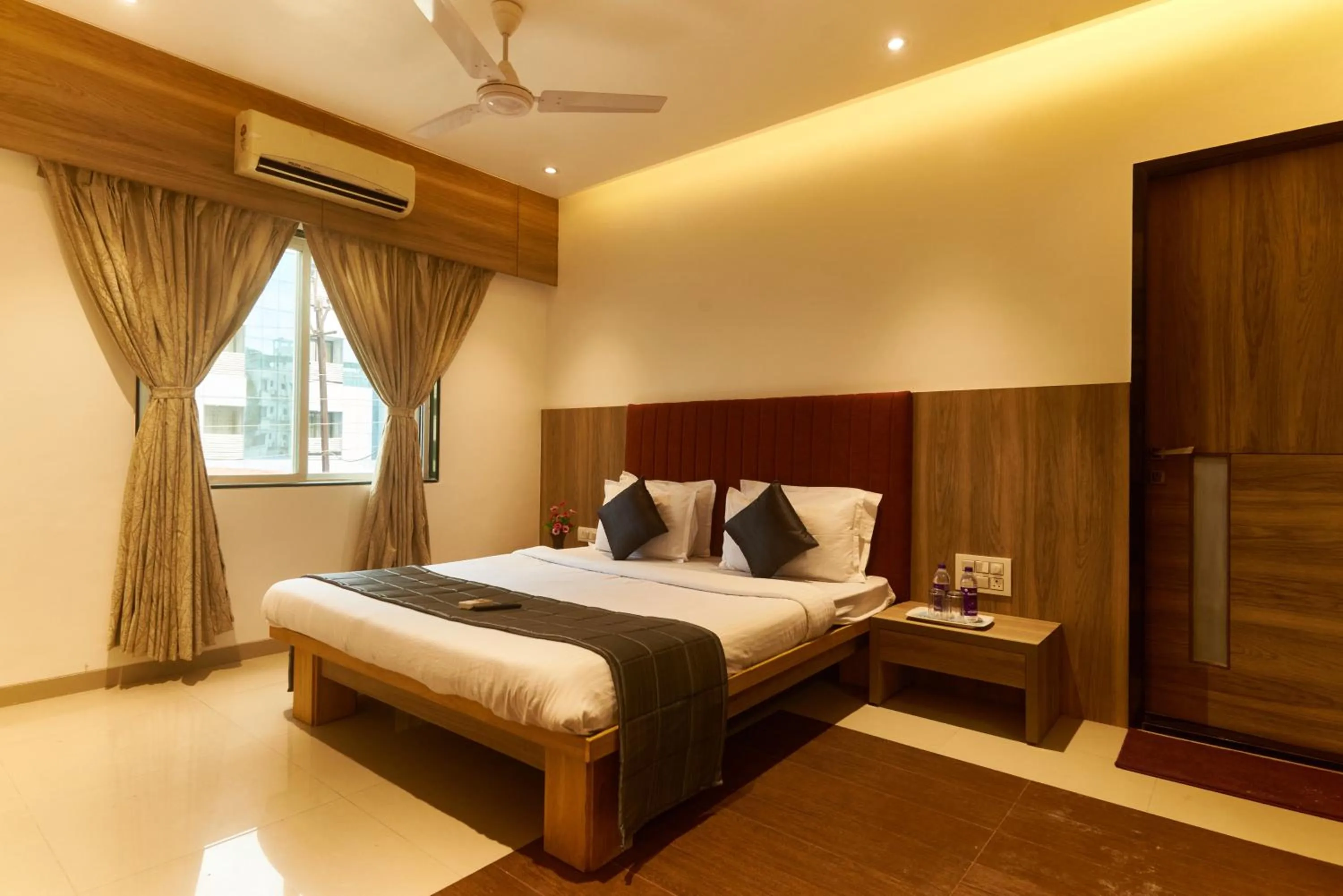 Bed in Hotel Anand Heritage