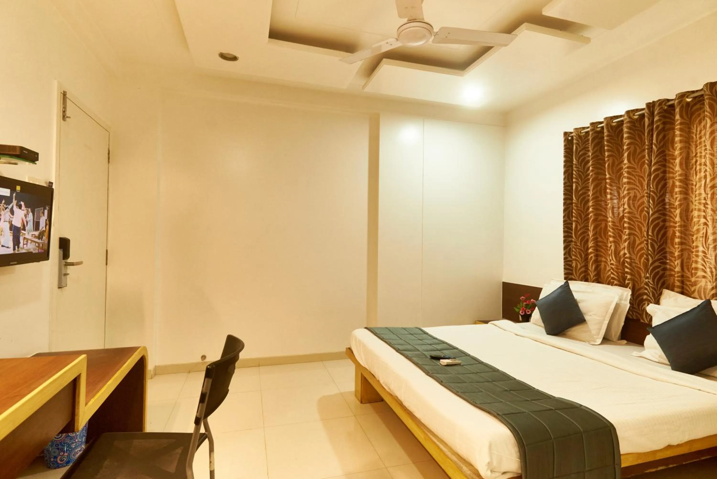 Bed in Hotel Anand Heritage