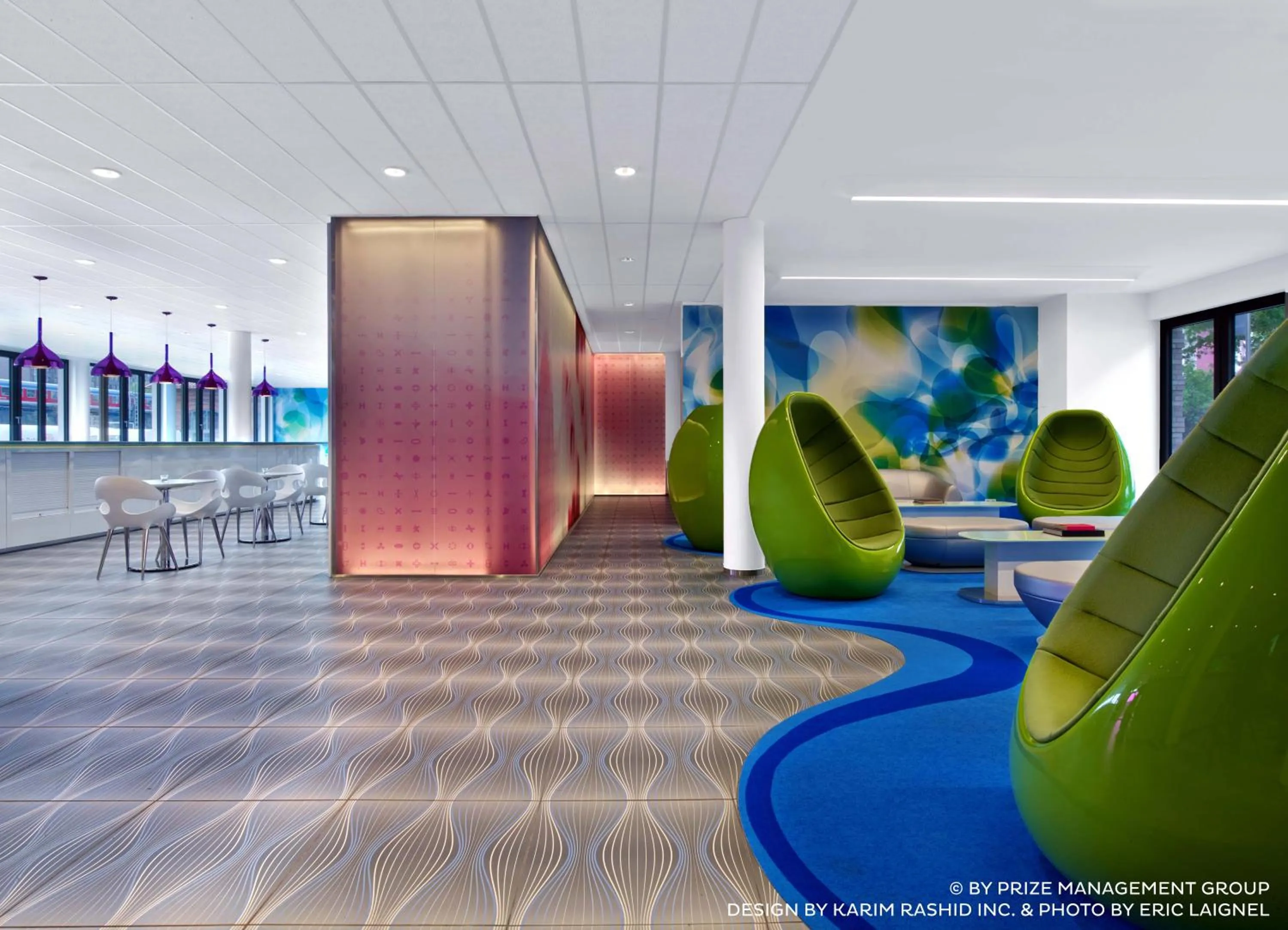 Lobby or reception in prizeotel Hamburg-City