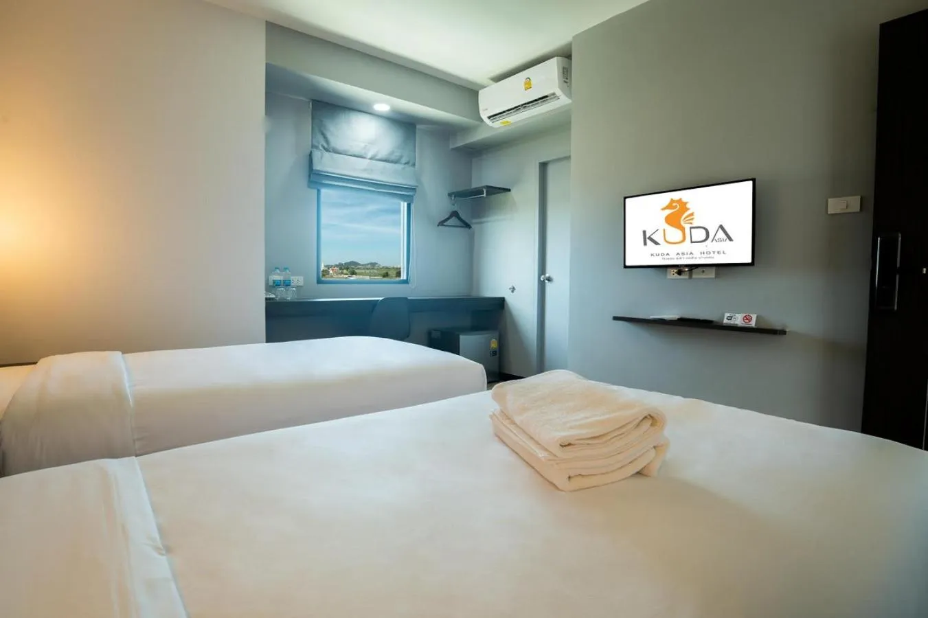 Bedroom, Bed in Kuda Asia Hotel Bang Saen