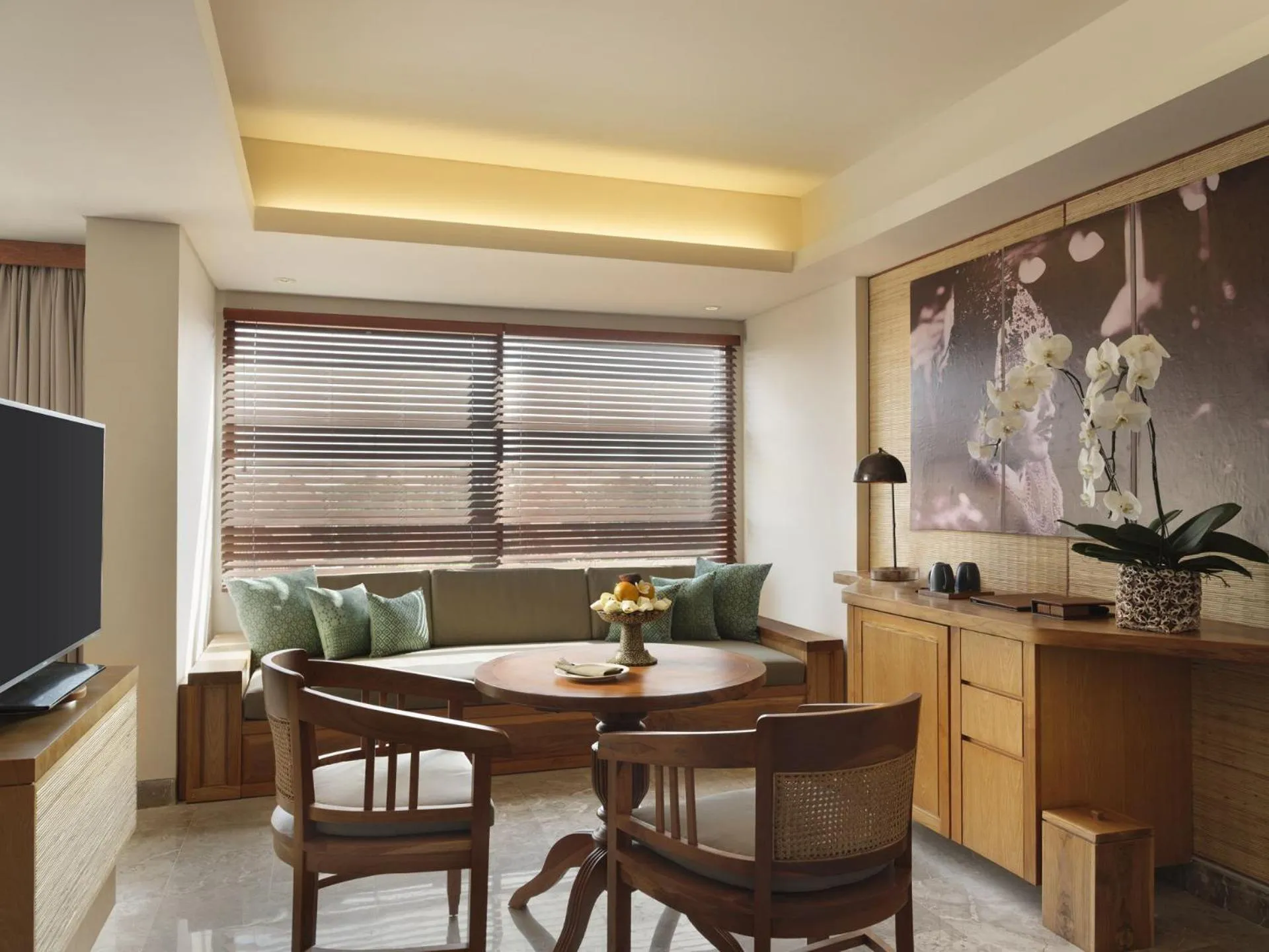 Living room in Amnaya Resort Nusa Dua