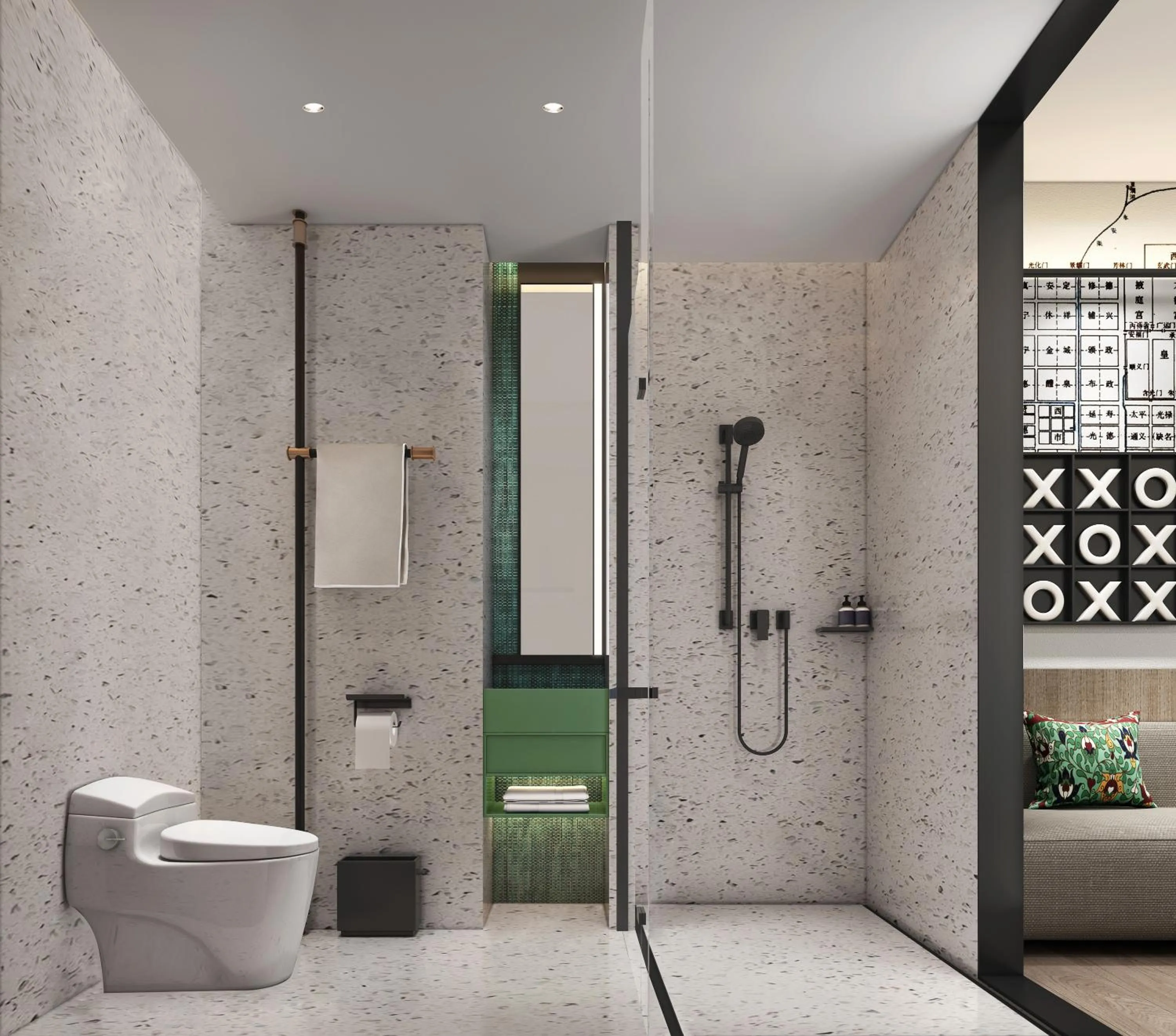 Bathroom in lyf Dayanta Xi'an