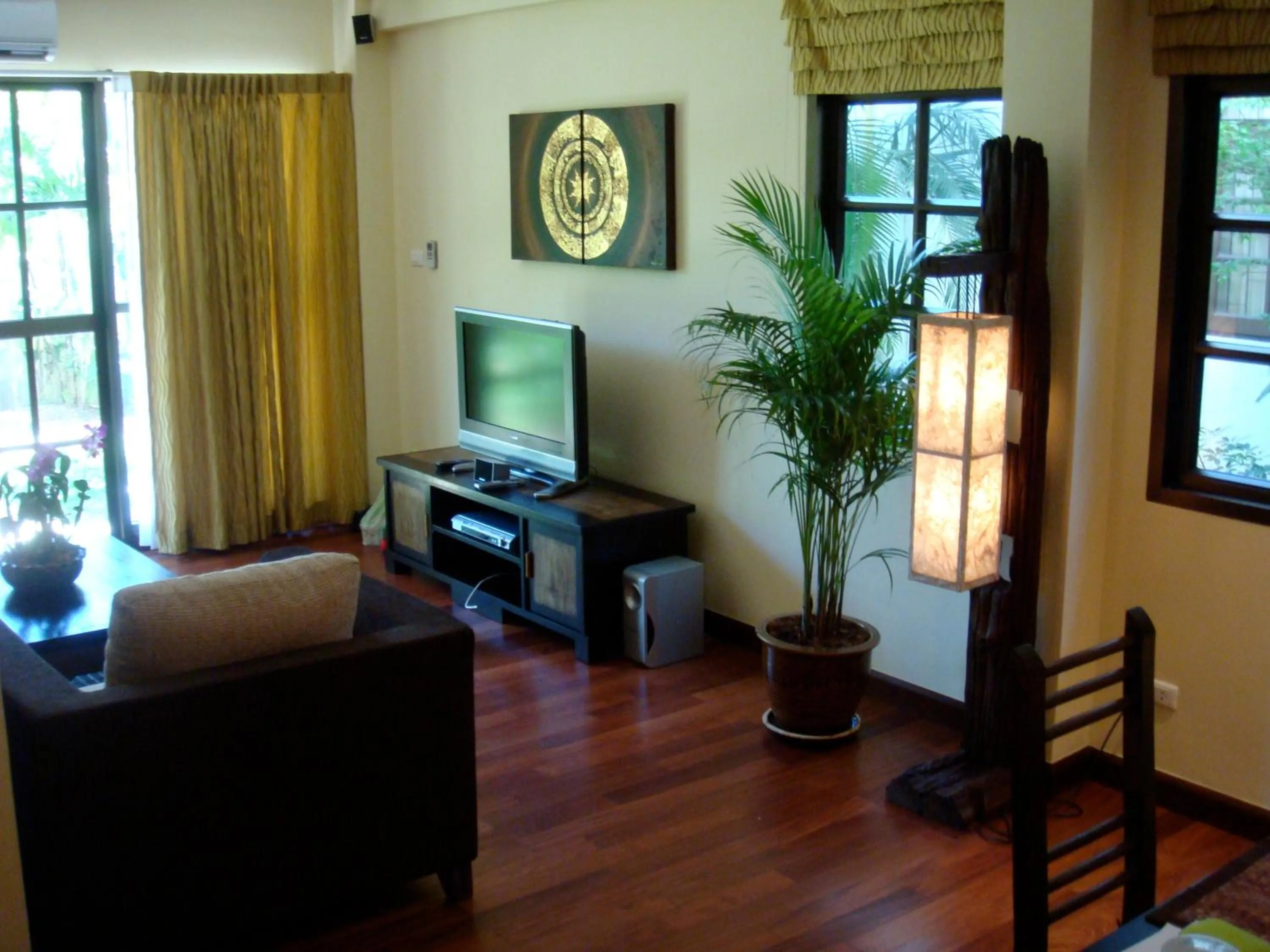 Living room in Sunset Apartment Phuket