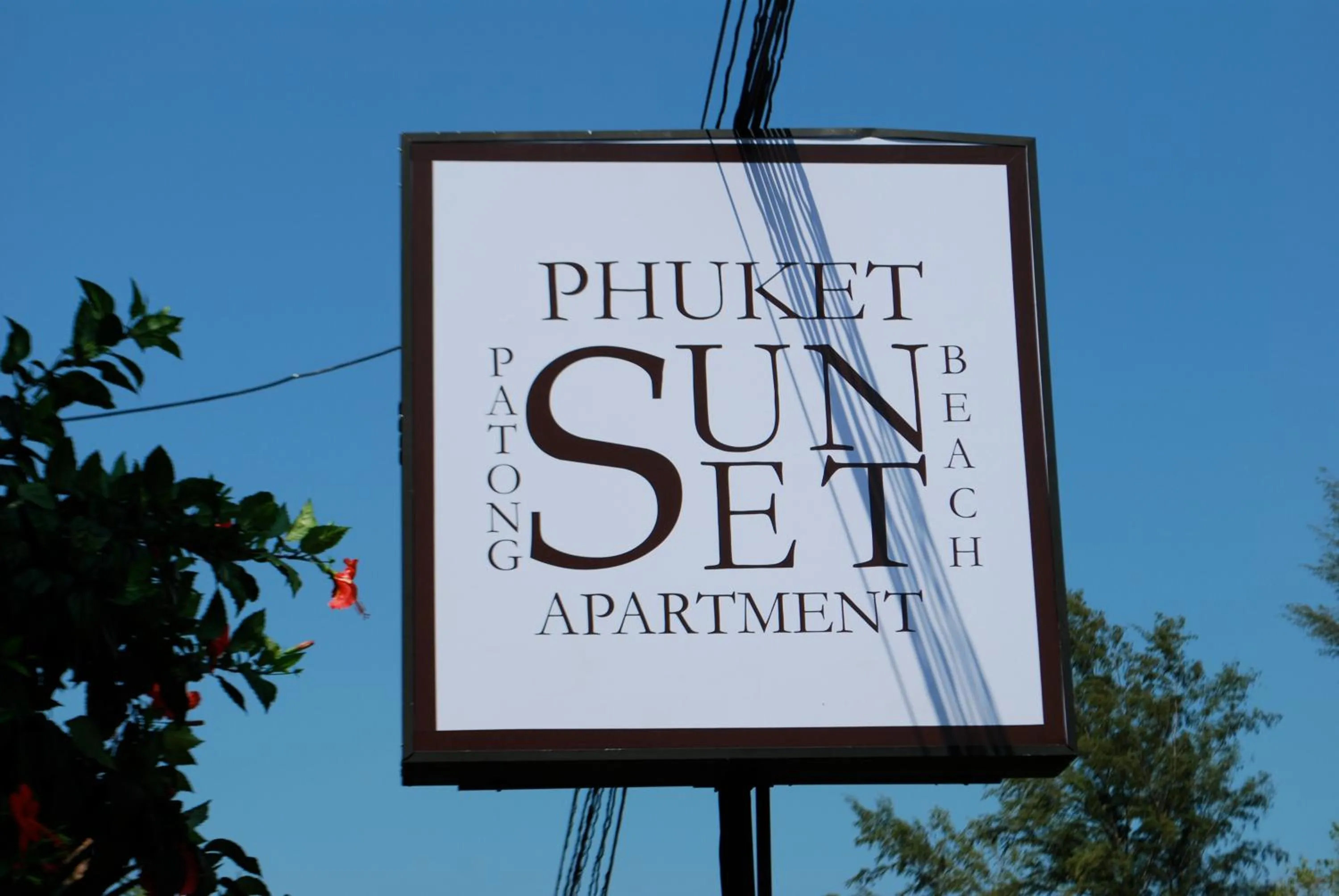 Facade/entrance in Sunset Apartment Phuket