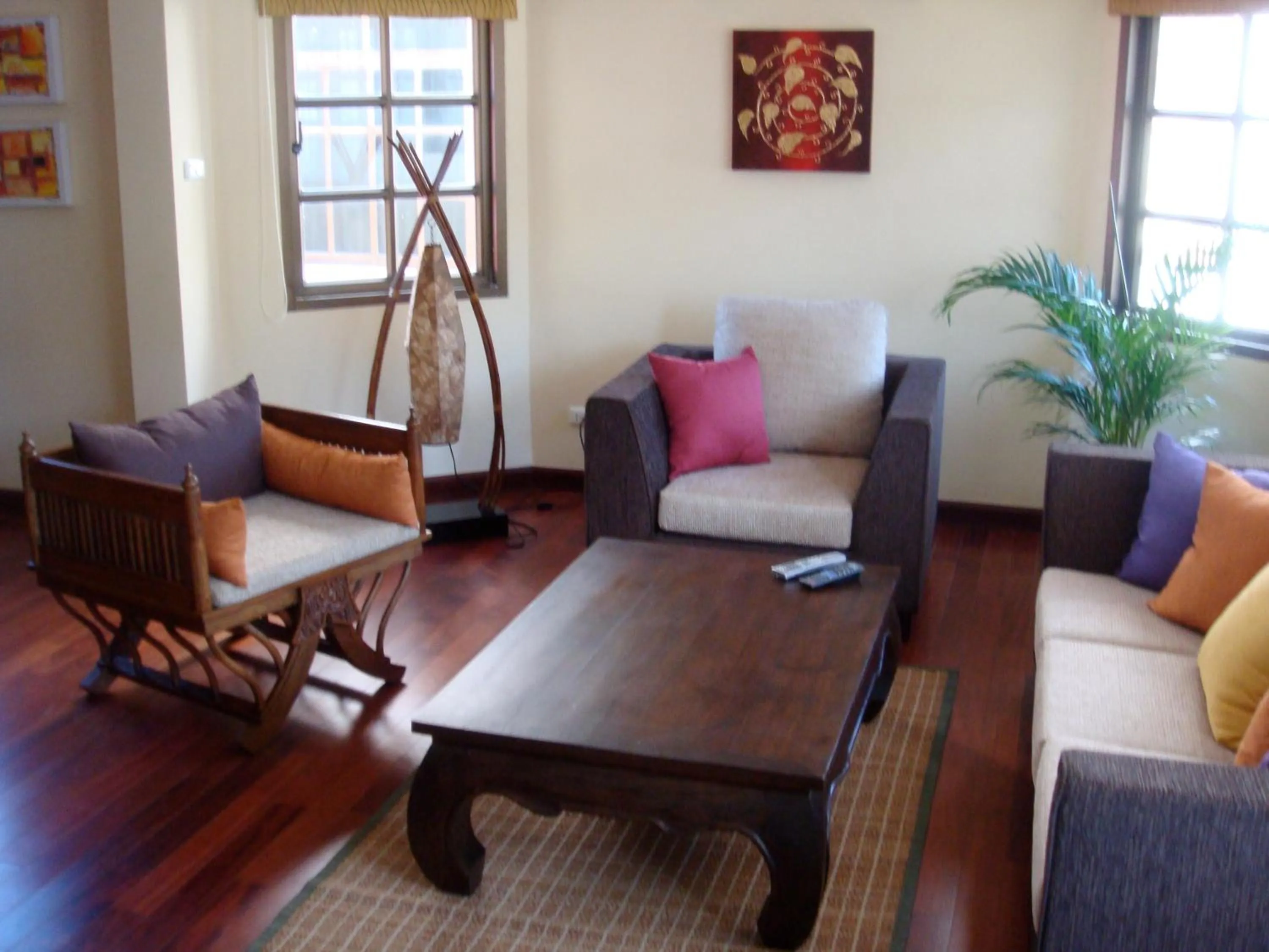 Living room in Sunset Apartment Phuket