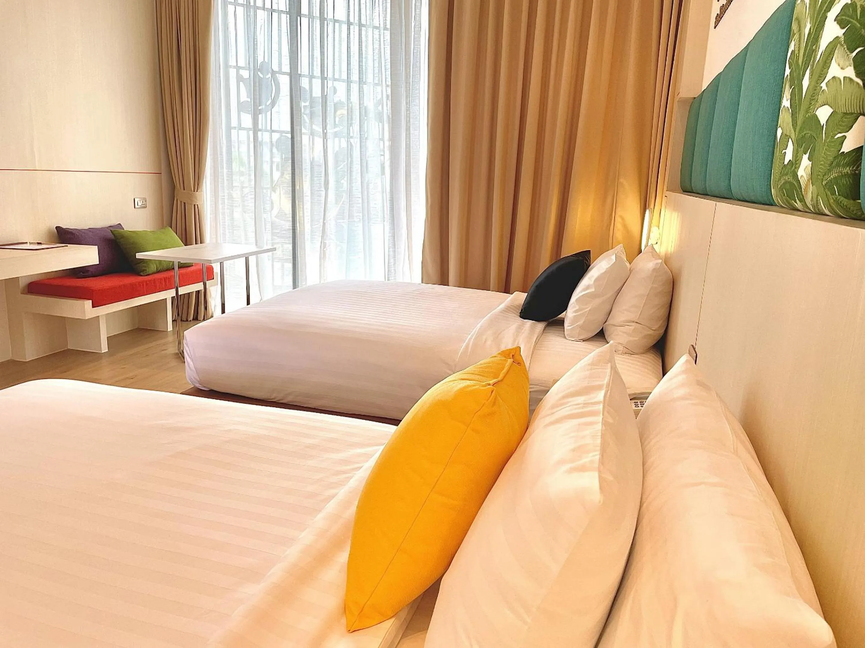 Bed in The Poem Hotel