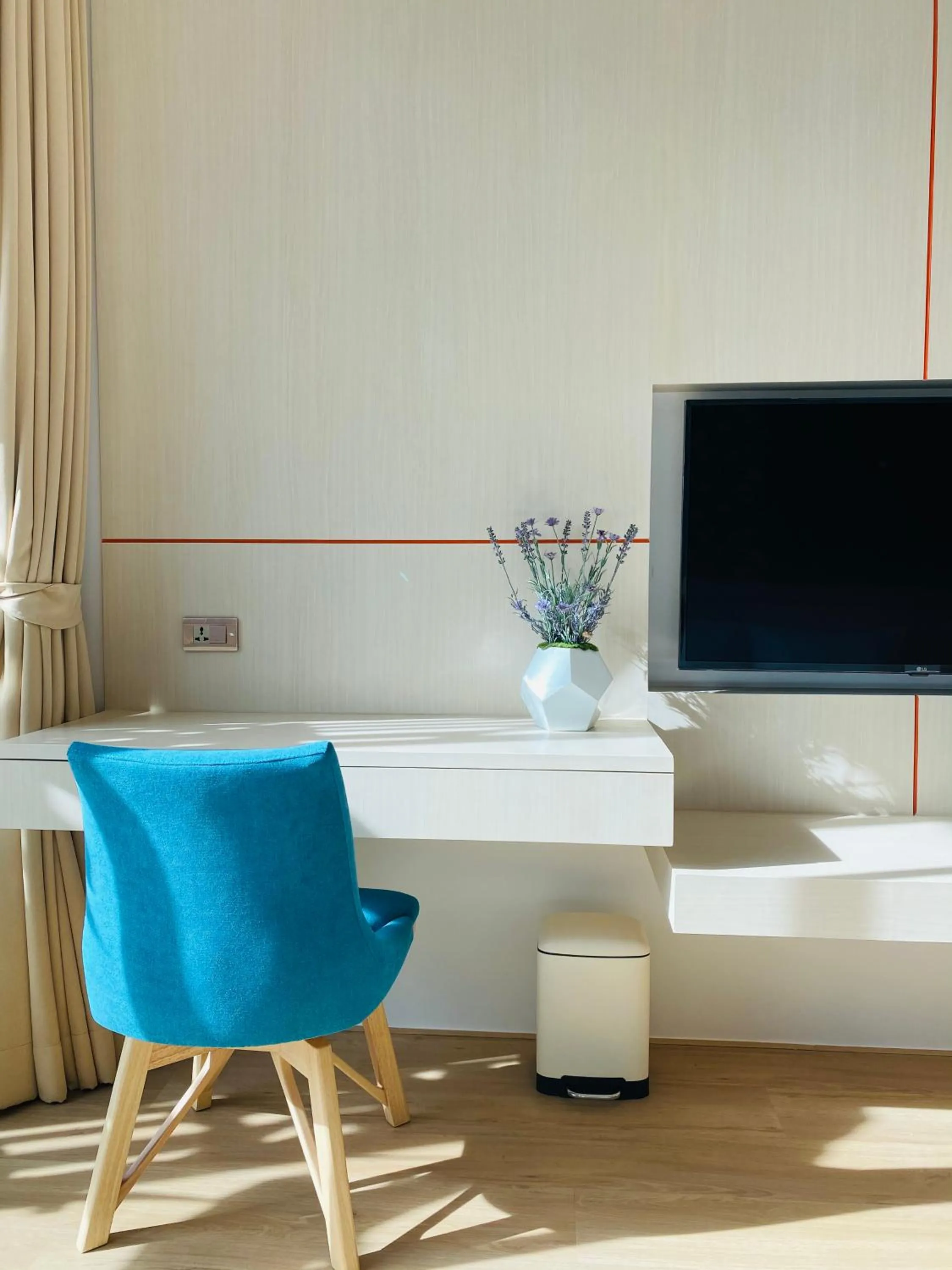 Seating area in The Poem Hotel