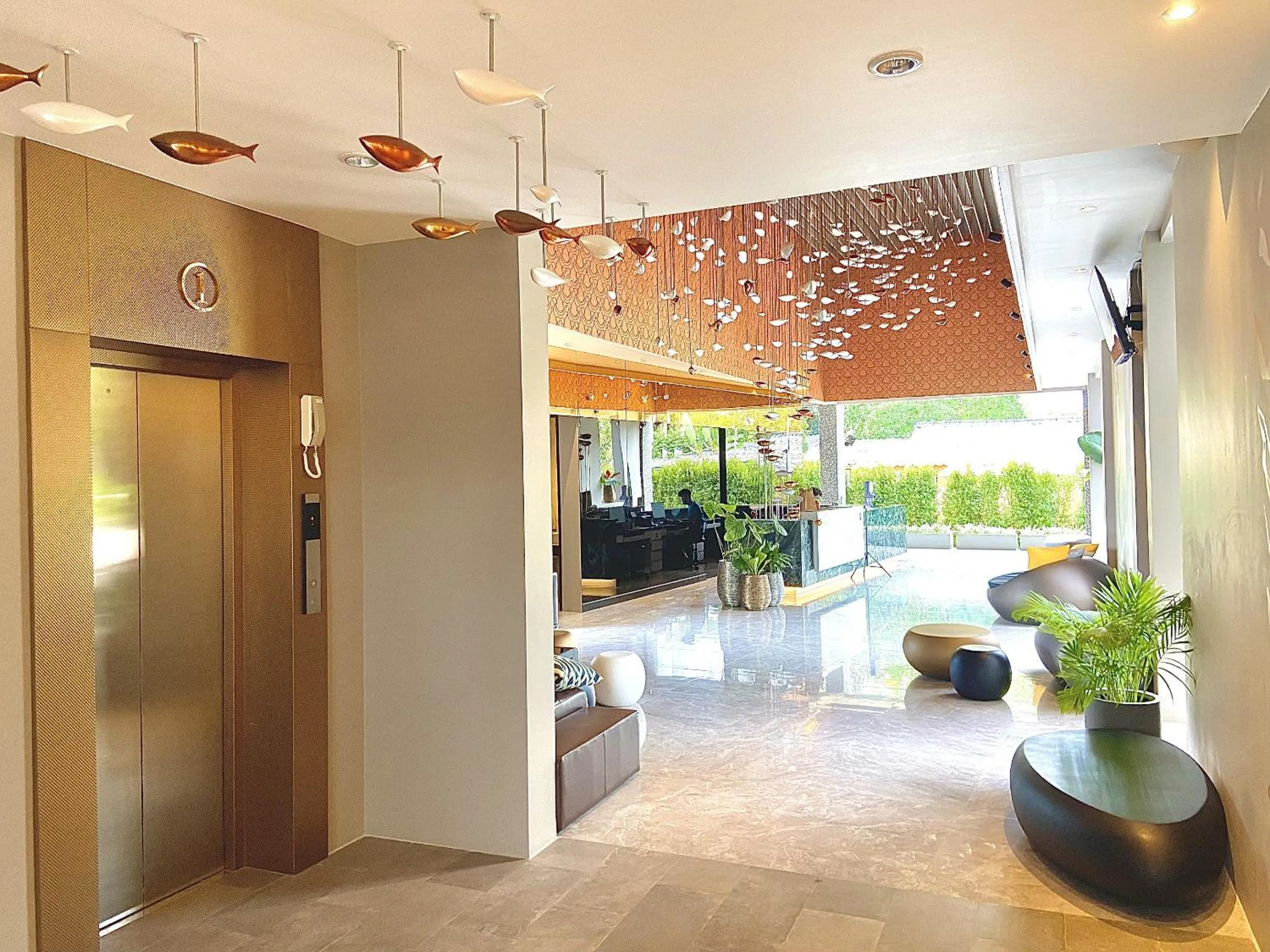 Area and facilities in The Poem Hotel