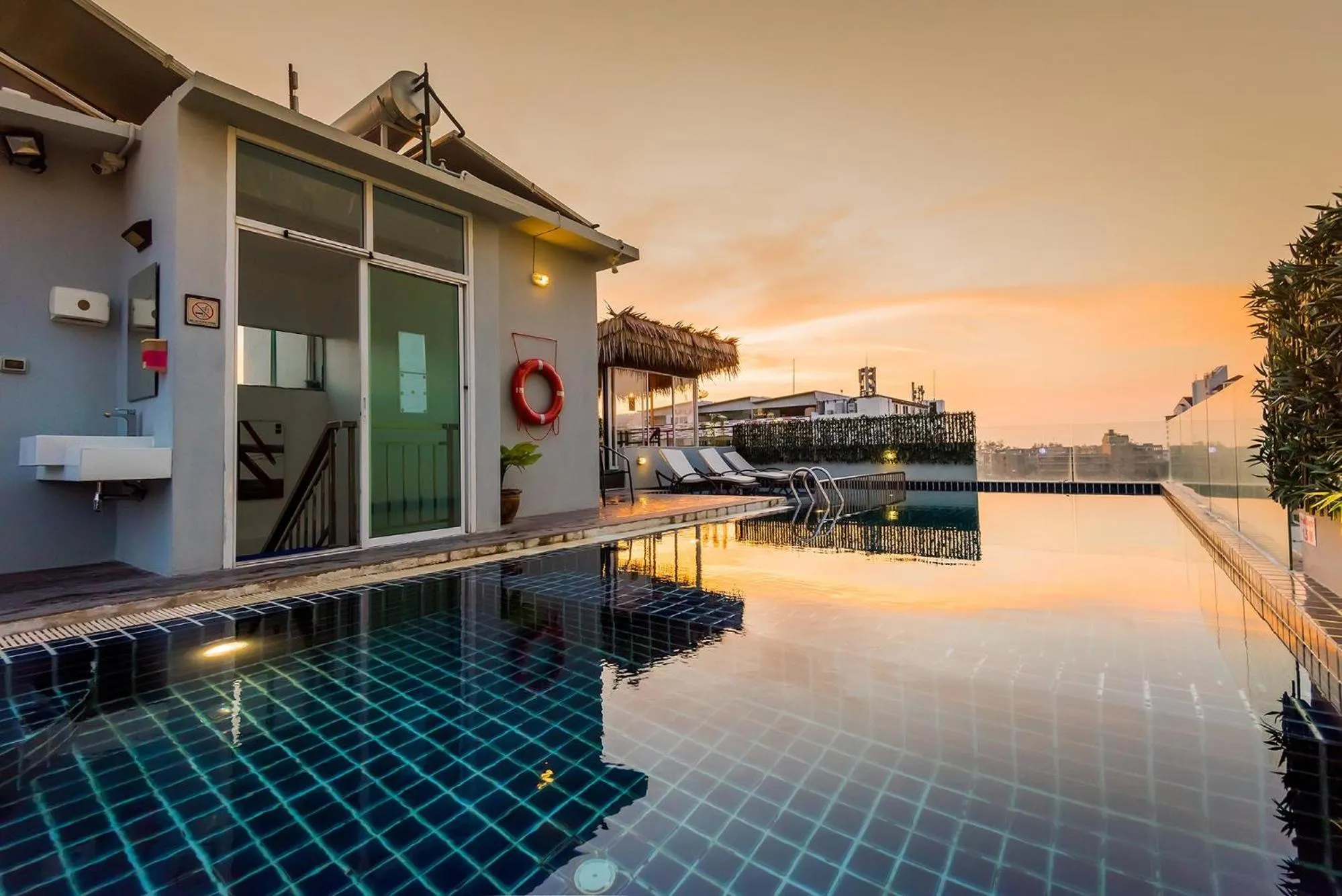 Property building in Hallo Patong Hotel