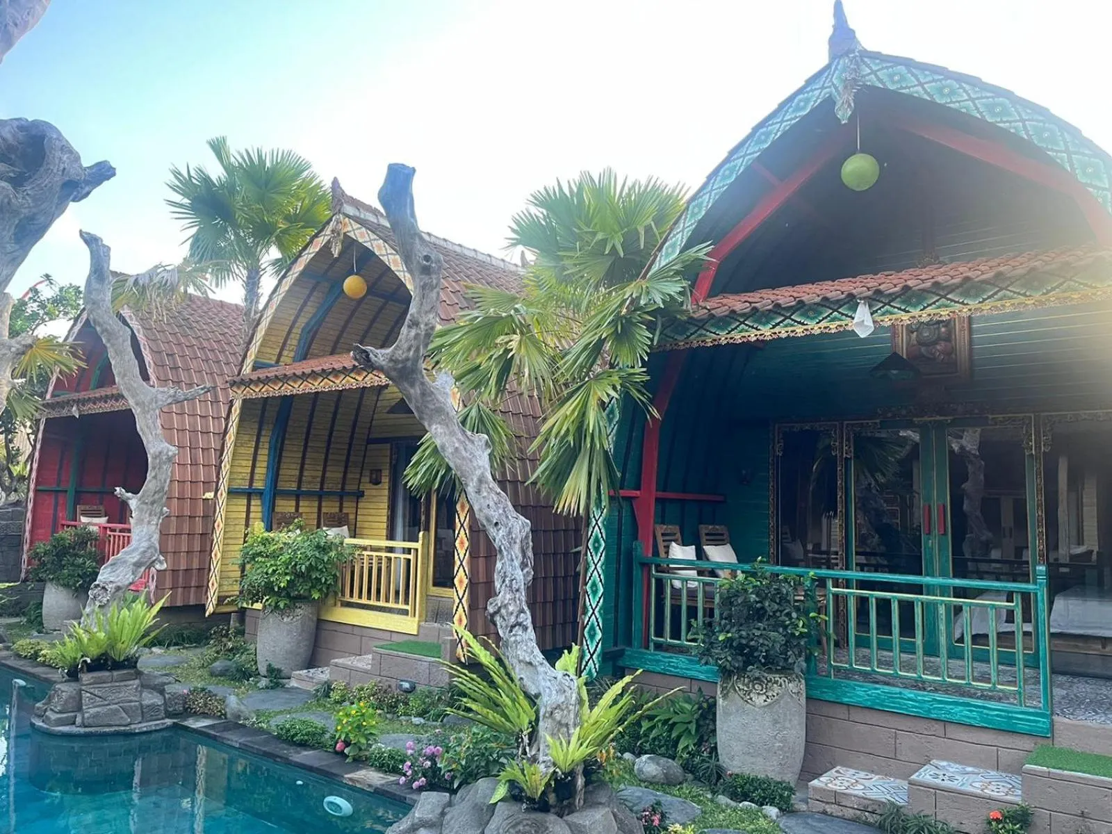 Balcony/Terrace in Villa Telaga Wana