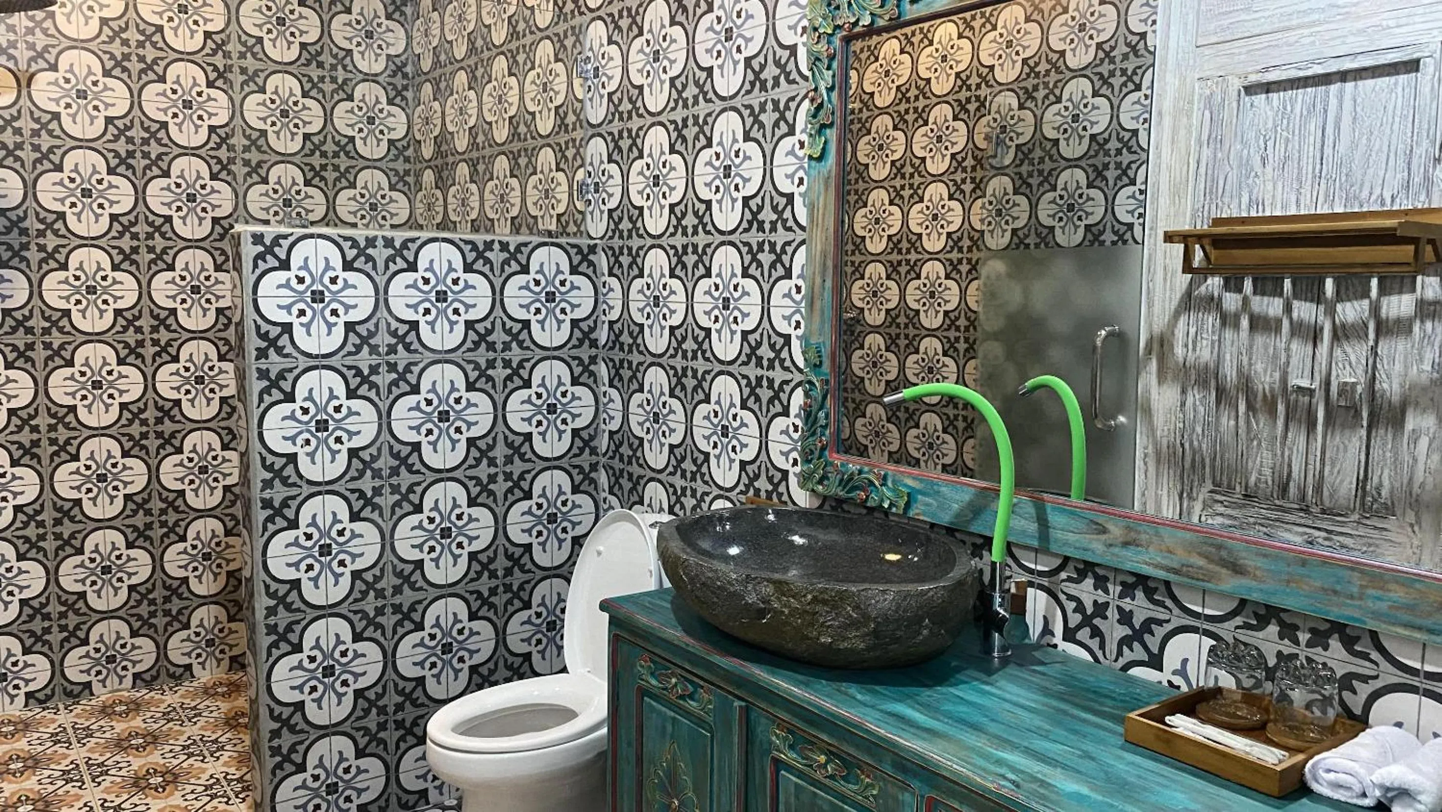 Bathroom in Villa Telaga Wana