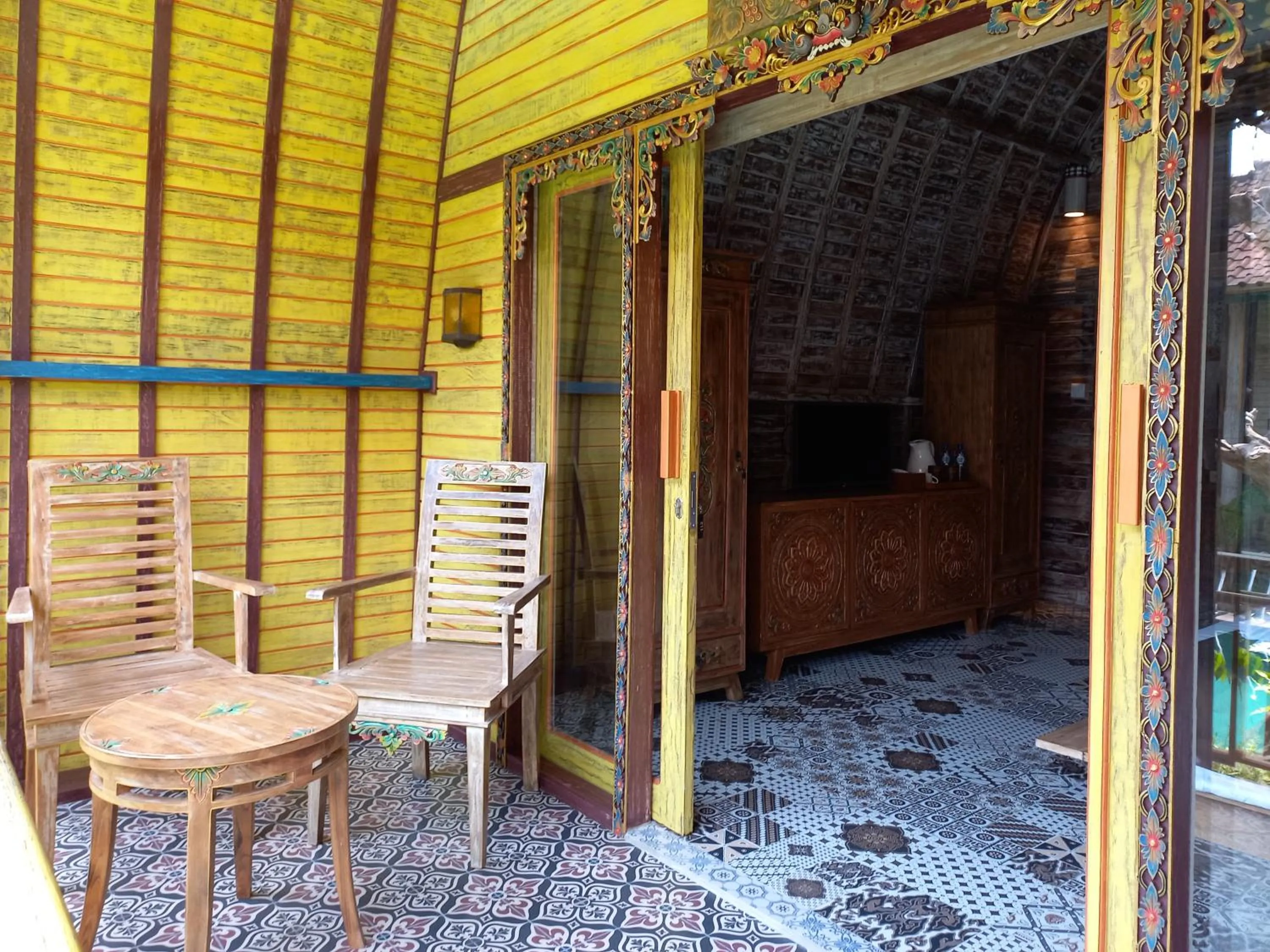 Balcony/Terrace in Villa Telaga Wana