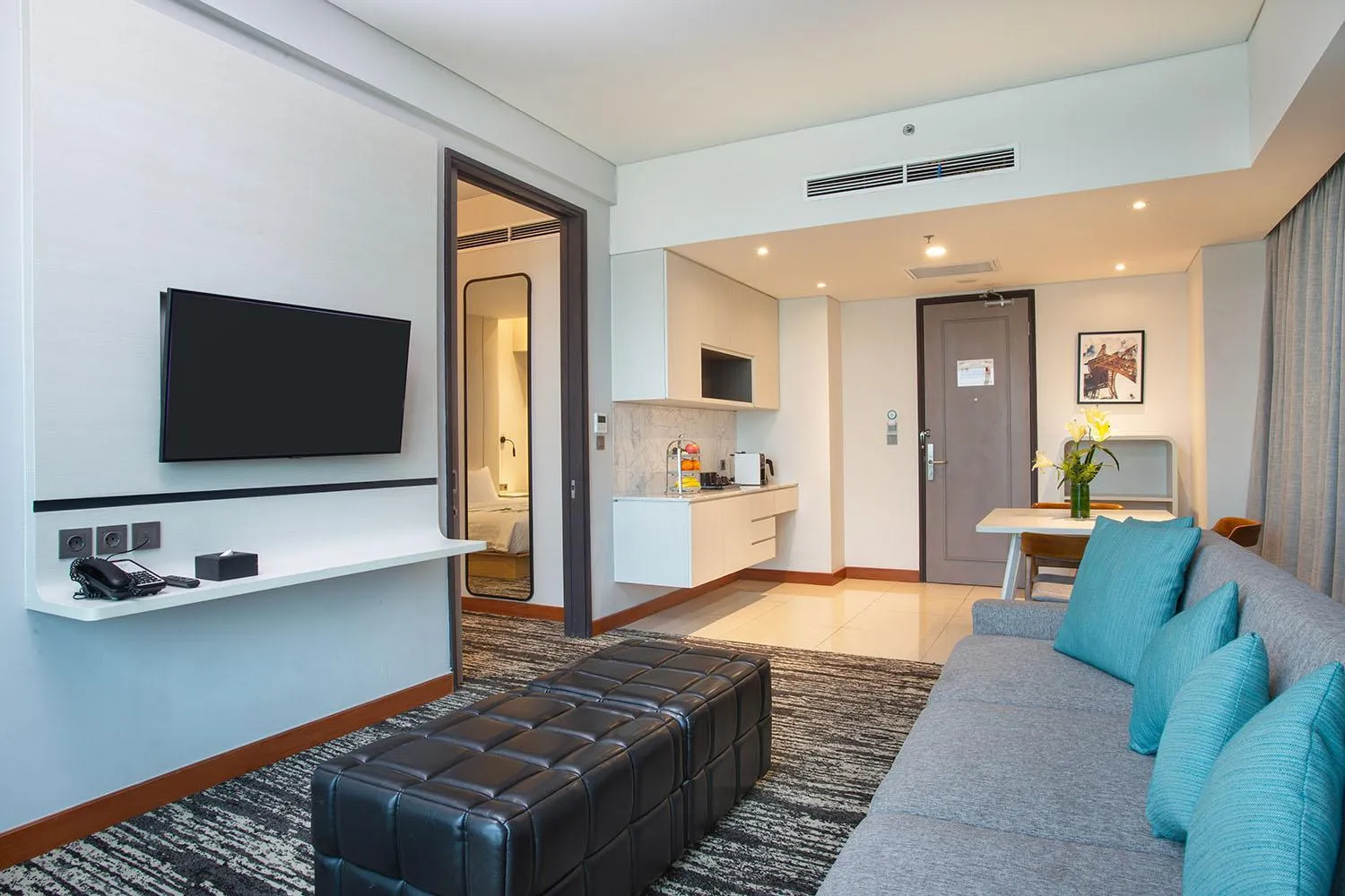 Living room in THE 1O1 Jakarta Airport CBC