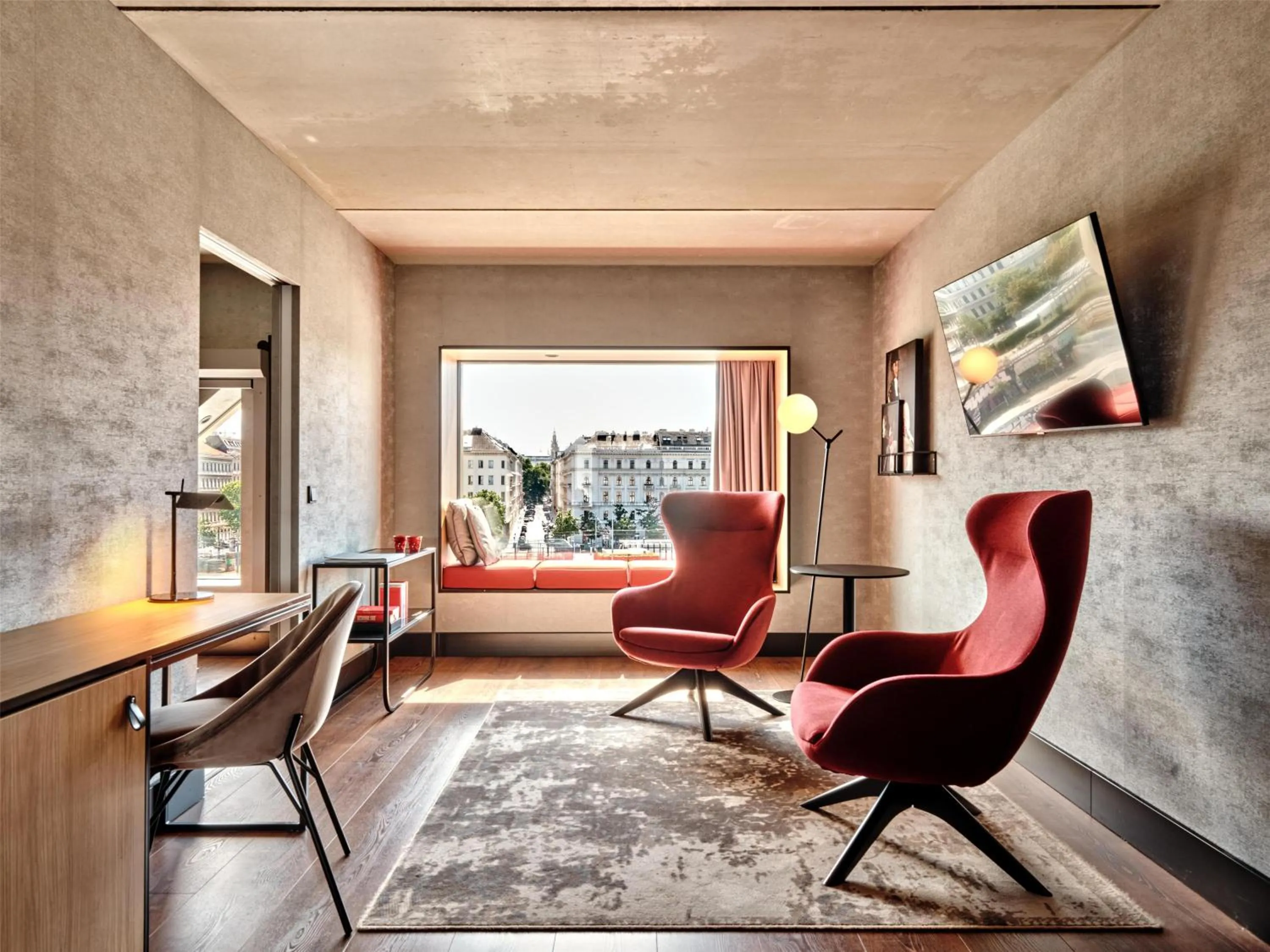 Photo of the whole room in Radisson RED Hotel, Vienna