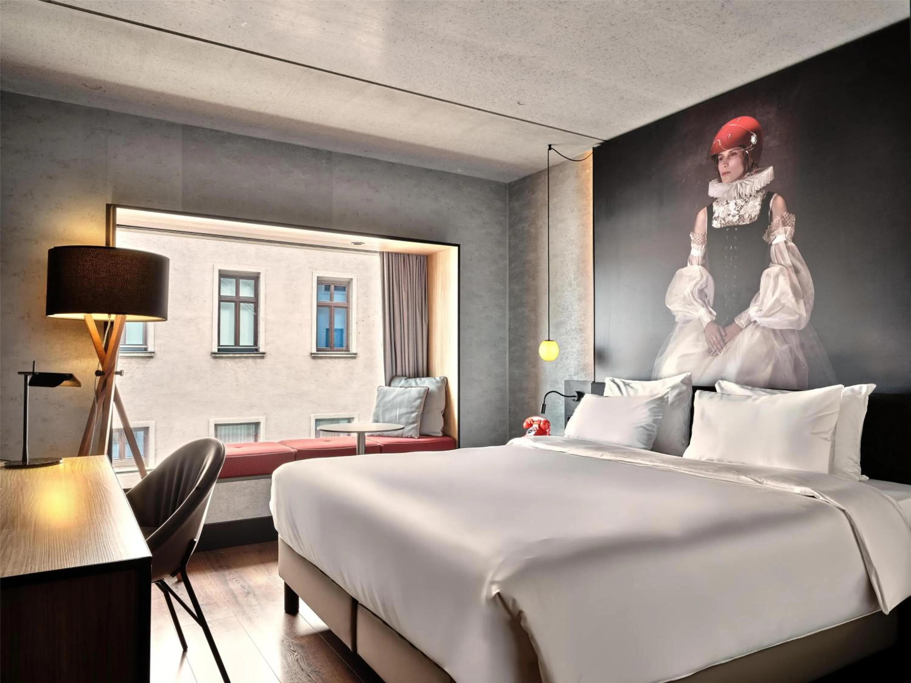 Bedroom, Bed in Radisson RED Hotel, Vienna