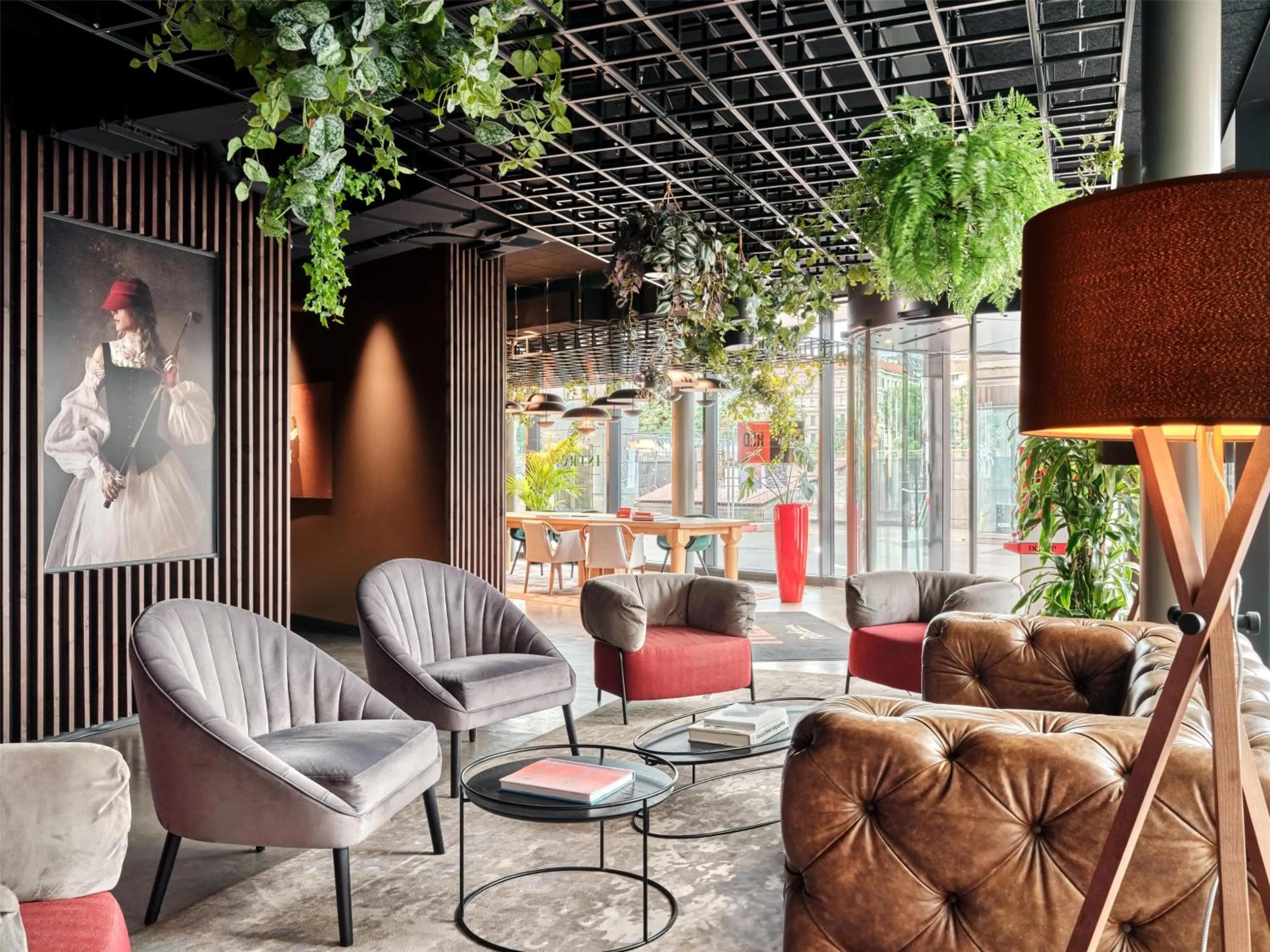 Lobby or reception in Radisson RED Hotel, Vienna