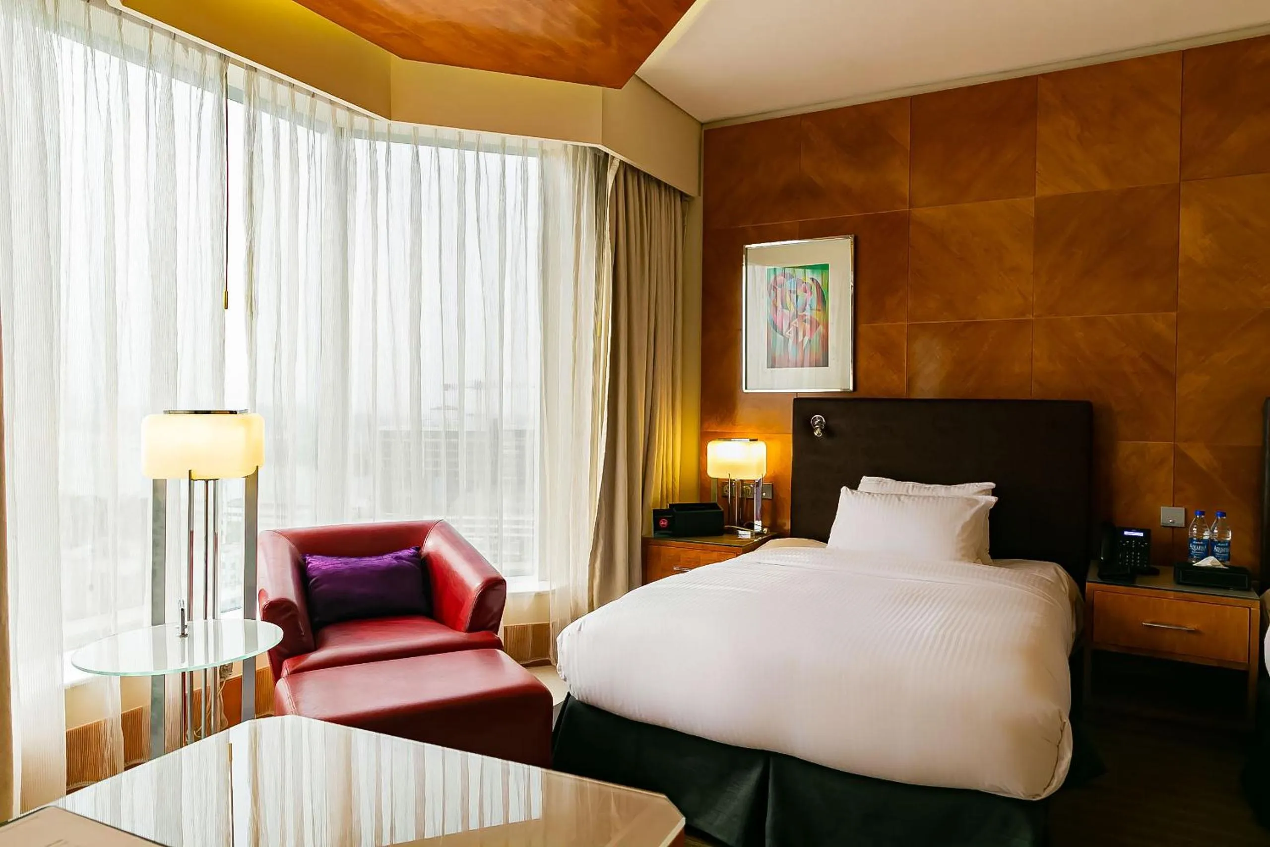 Bed in Lagos Continental Hotel