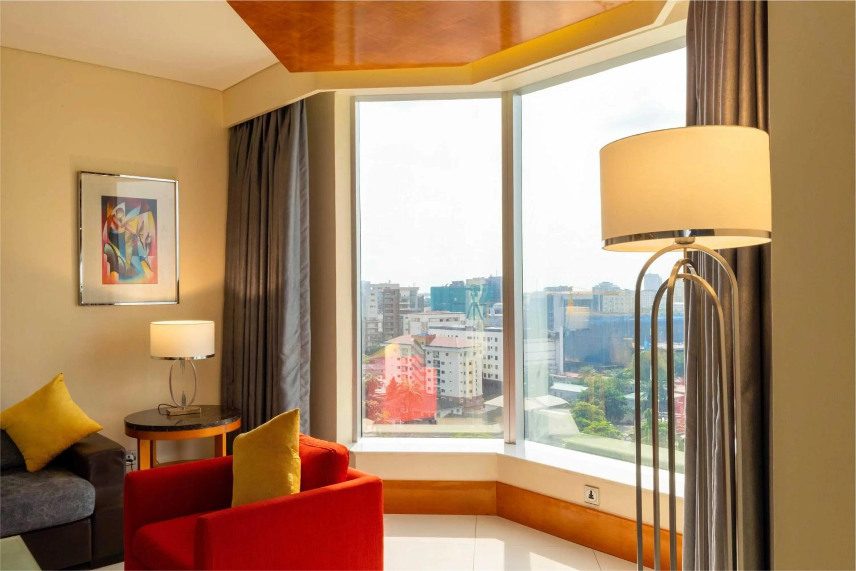 View (from property/room) in Lagos Continental Hotel