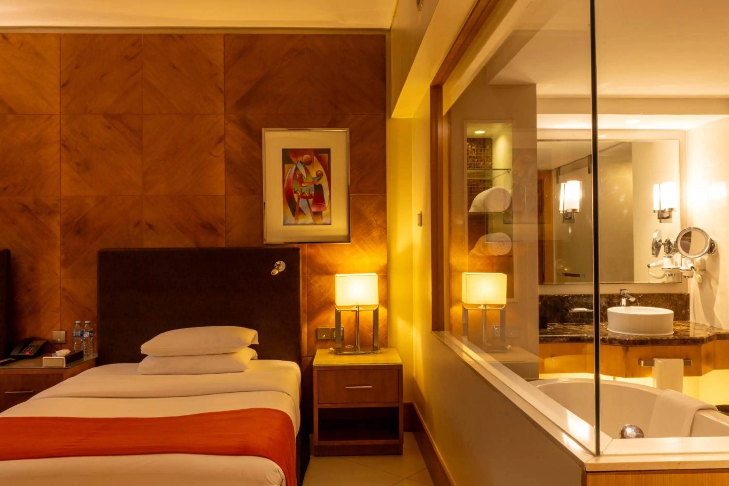 Bedroom, Bed in Lagos Continental Hotel