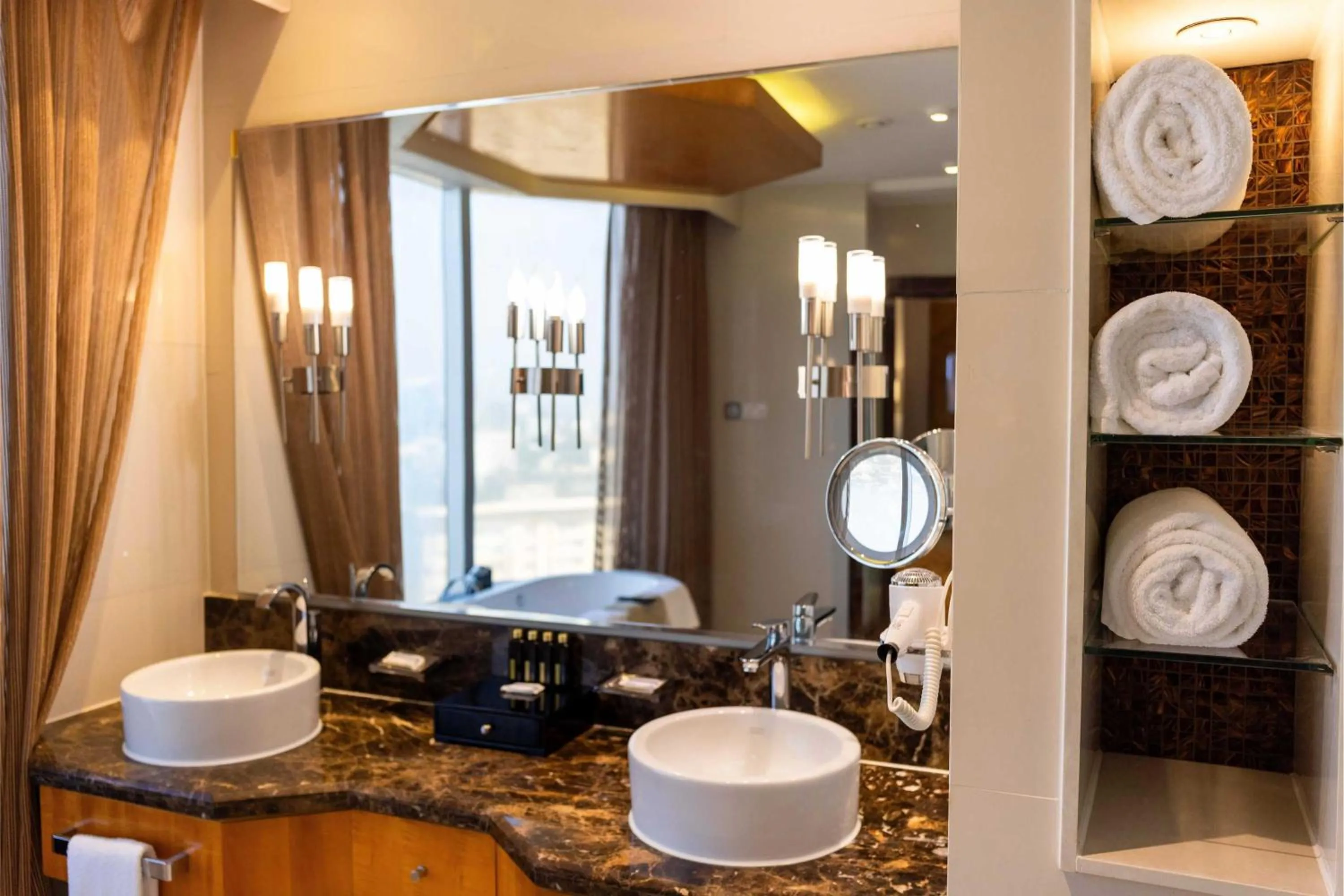 towels in Lagos Continental Hotel