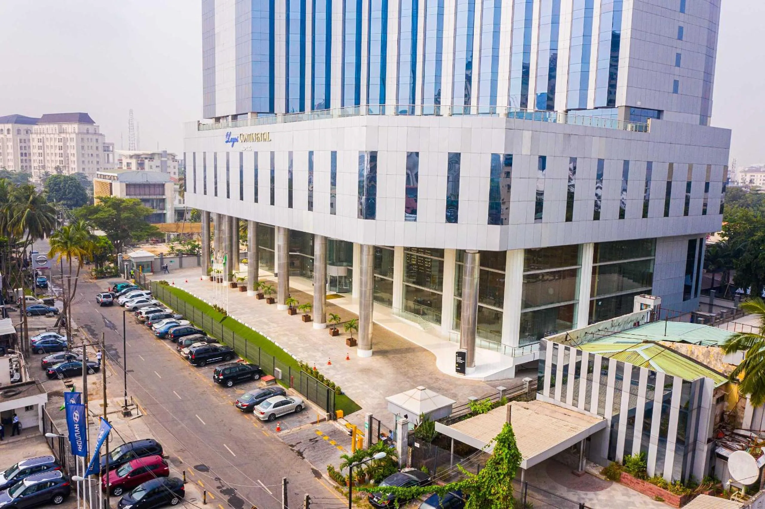 Property building in Lagos Continental Hotel