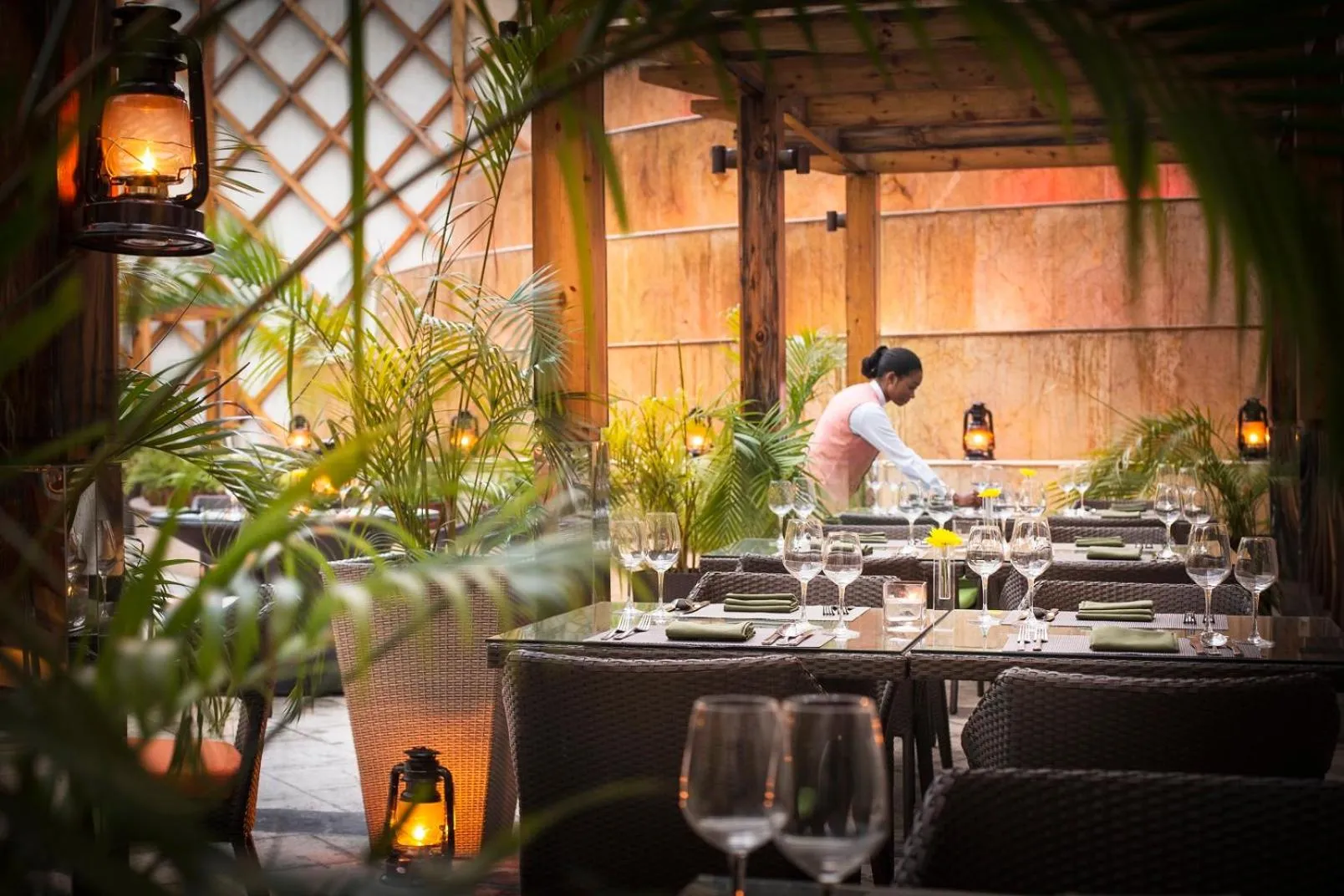 Staff in Lagos Continental Hotel