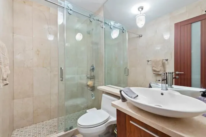 Shower in Villa Toscana - Luxury with Pool