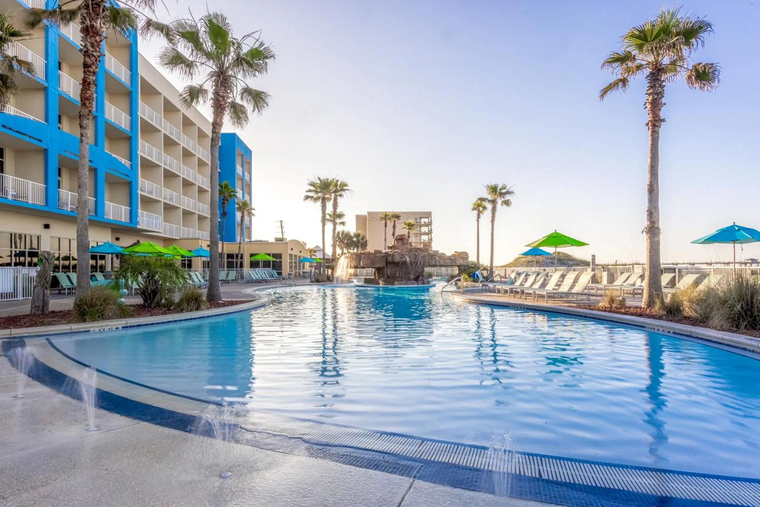 Swimming pool in Holiday Inn Resort Fort Walton Beach by IHG