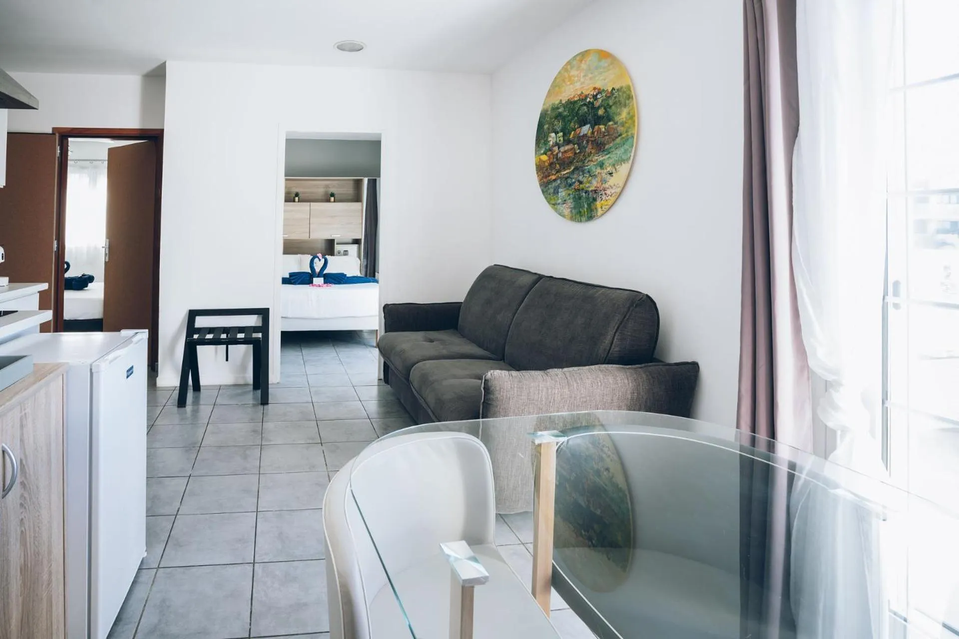 Seating area in Lindsey Hôtel