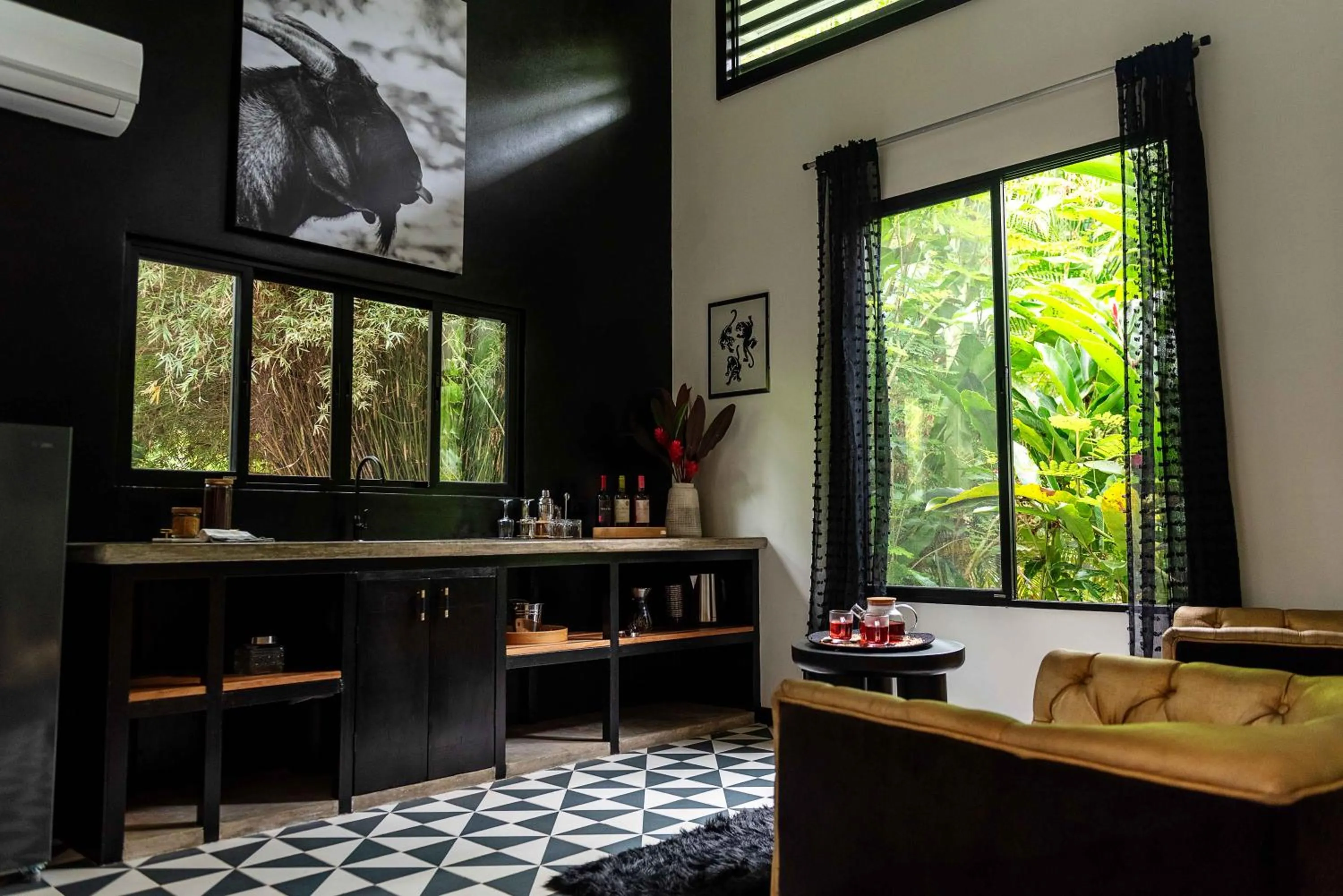 Seating area in La Prometida