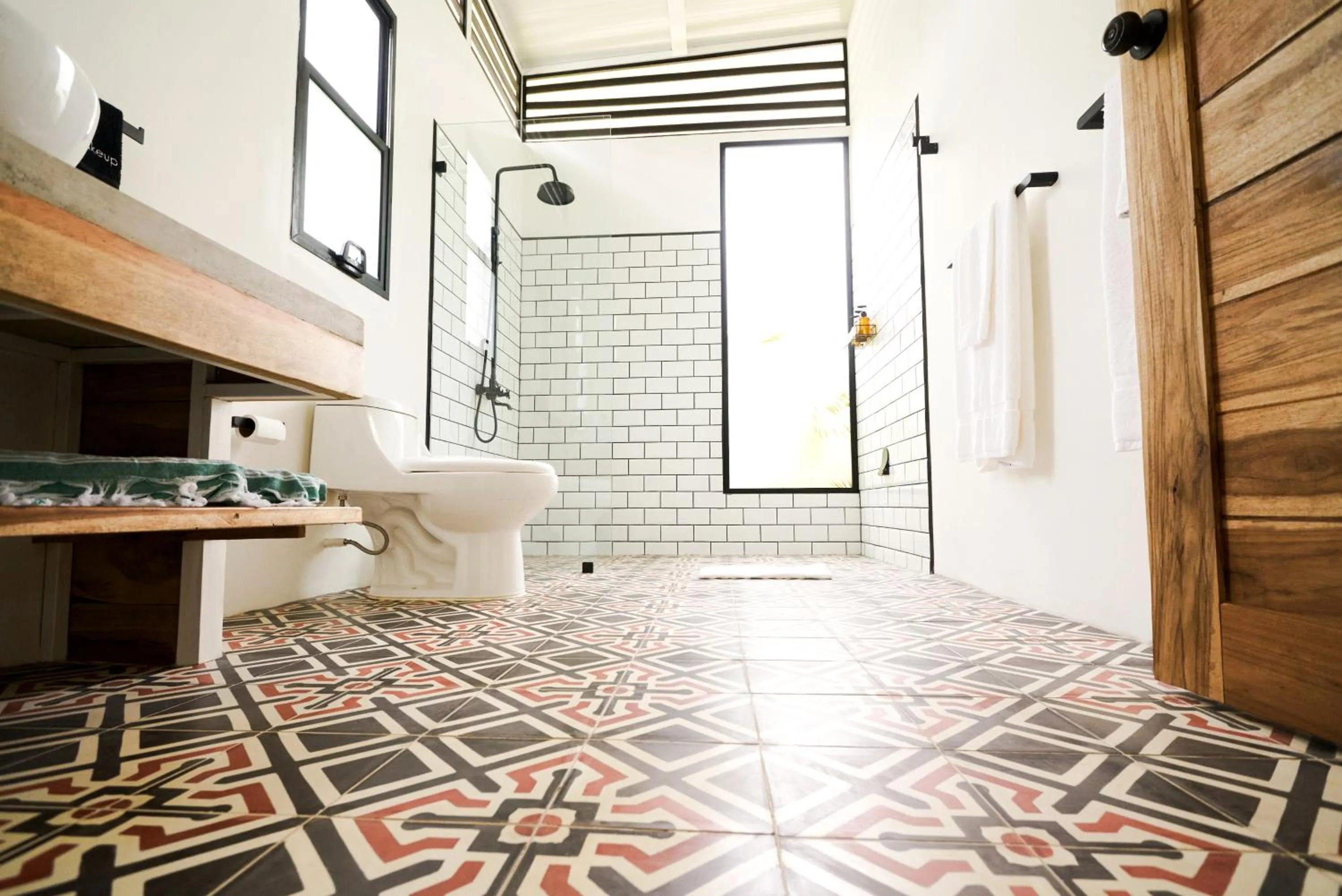 Shower in La Prometida