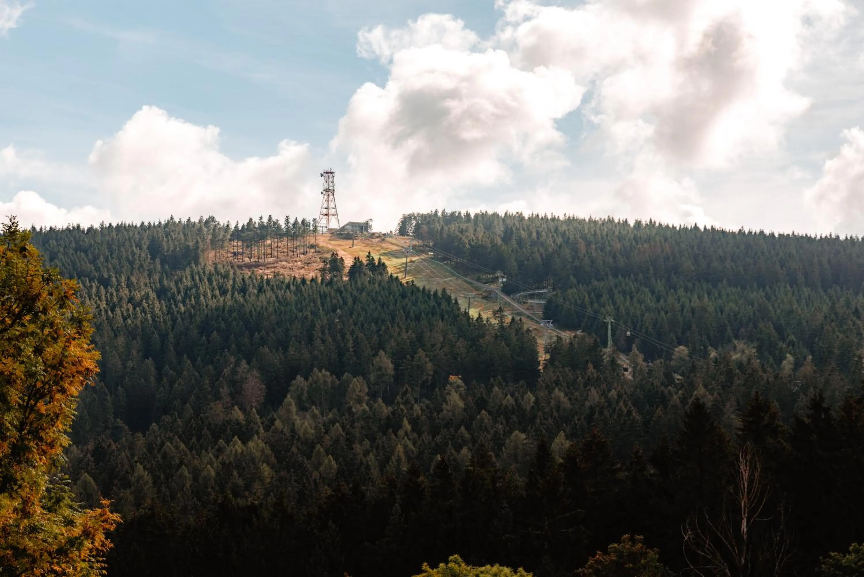 Mountain view in Granetal.Quartier