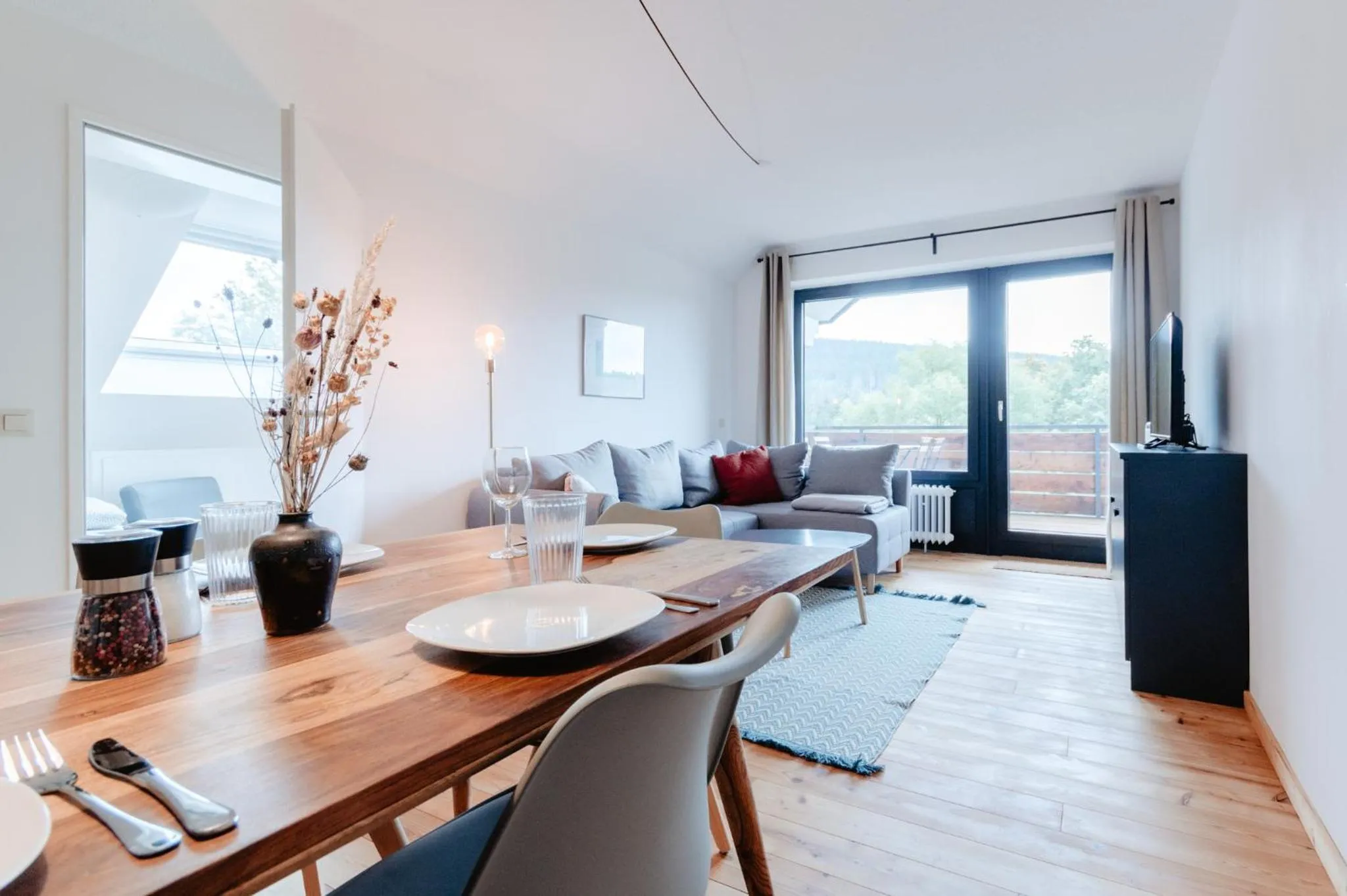 Dining area in Granetal.Quartier