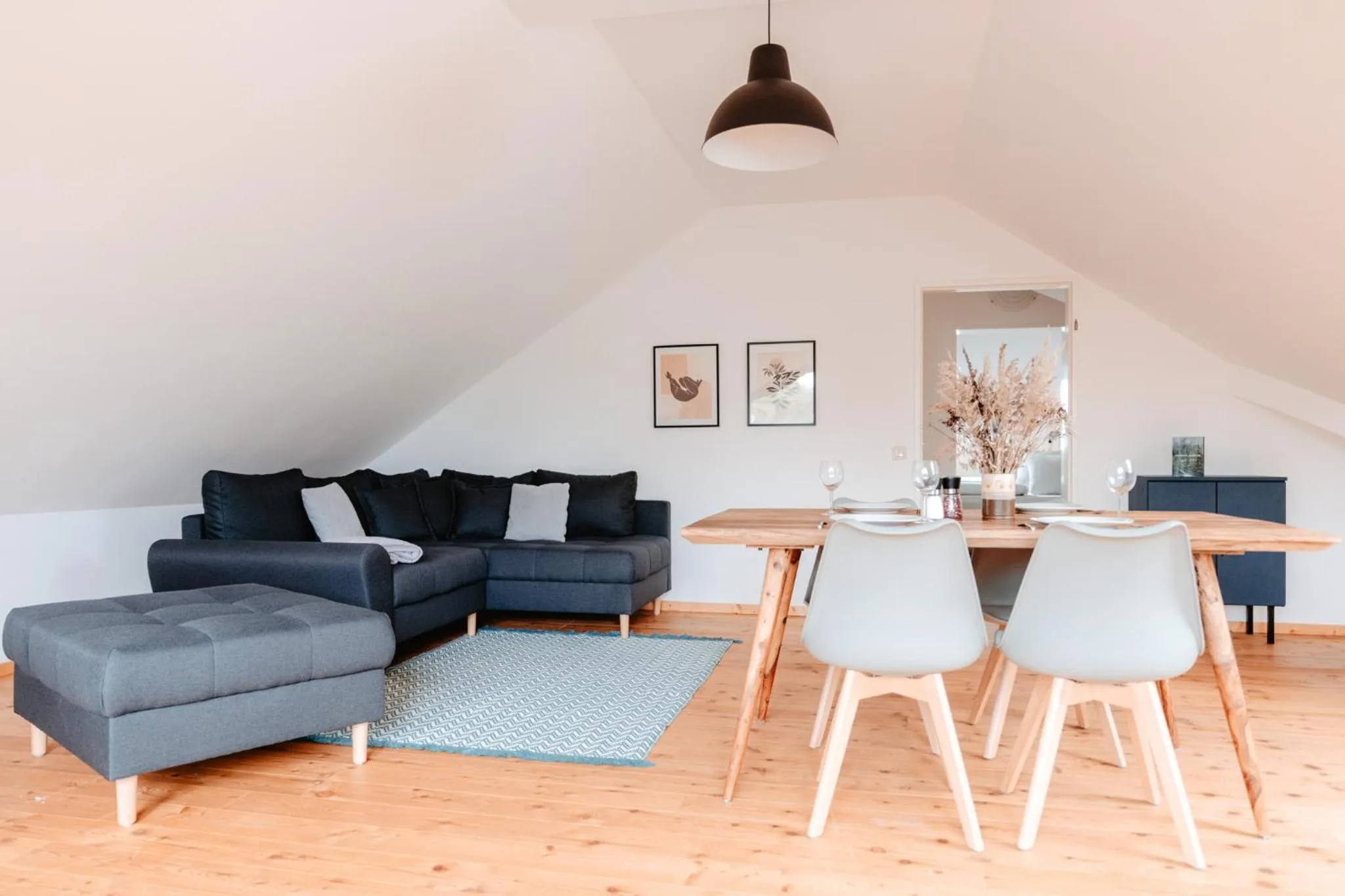 Living room in Granetal.Quartier