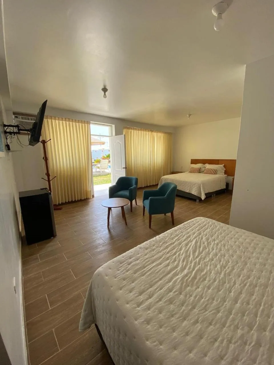 Bed in Prim Hotel Vichayito