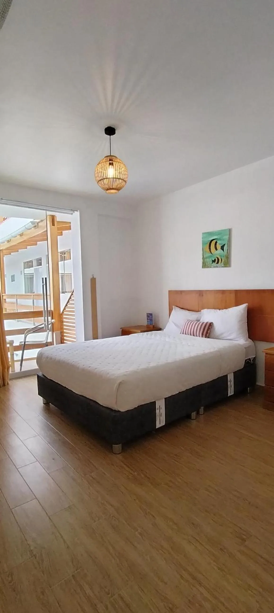 Bed in Prim Hotel Vichayito