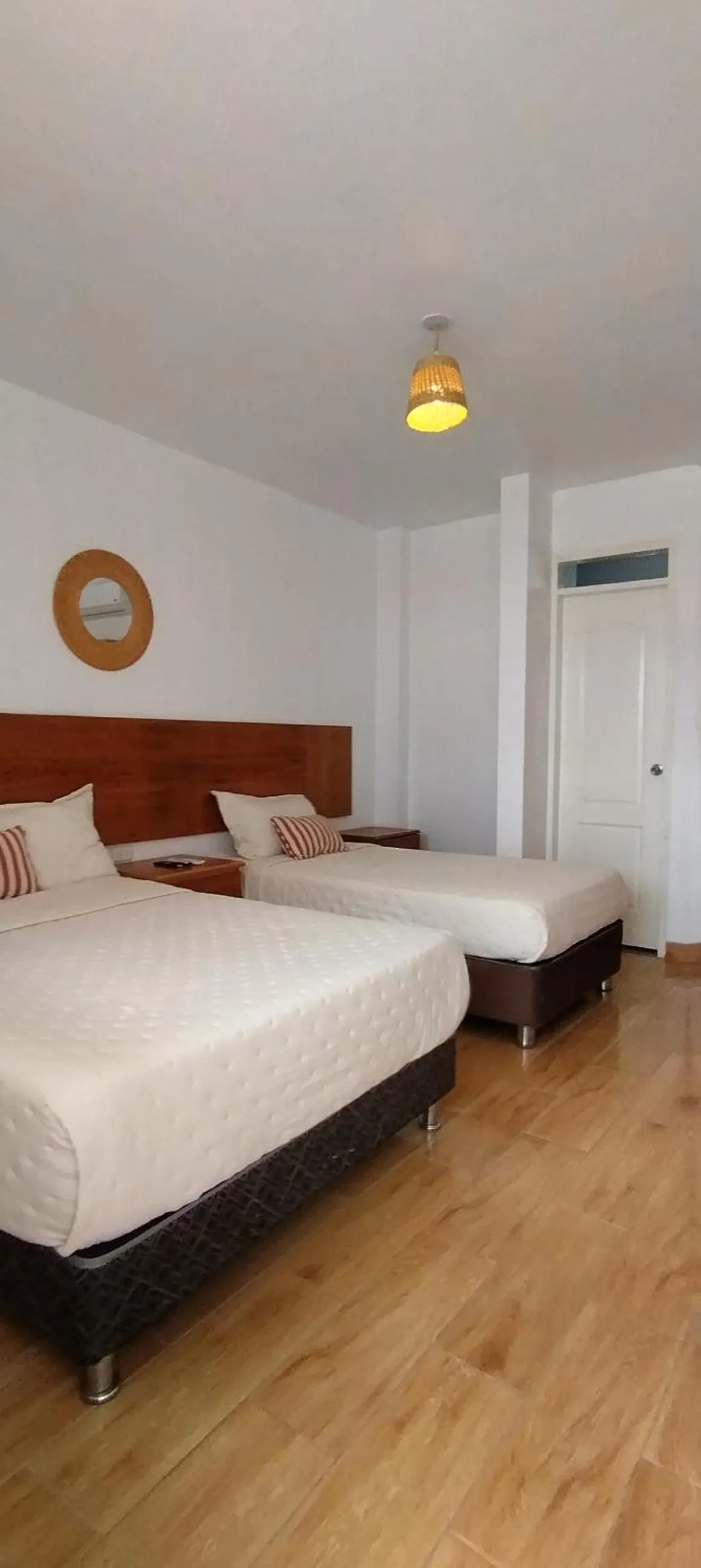 Bed in Prim Hotel Vichayito