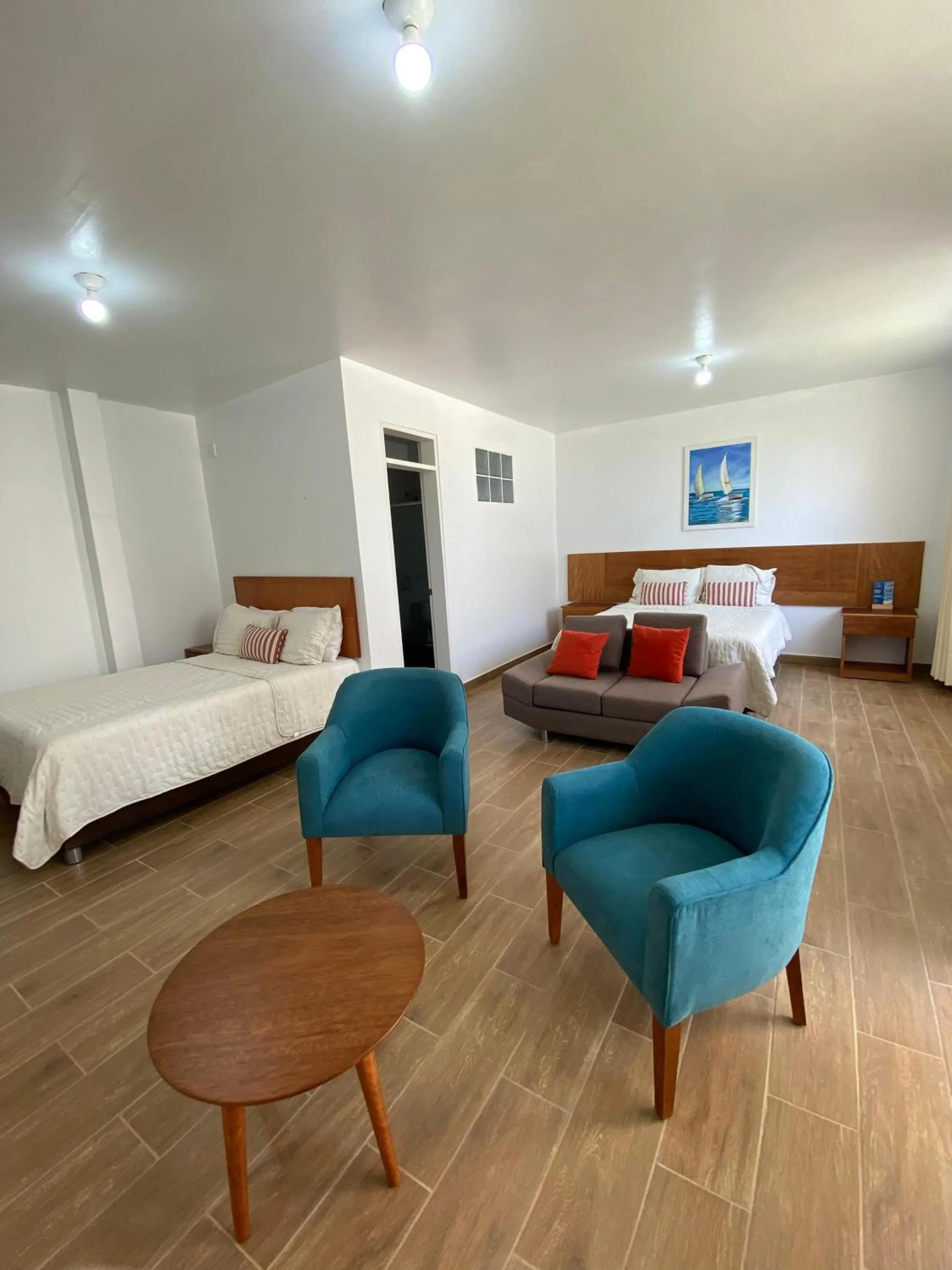 Bed in Prim Hotel Vichayito