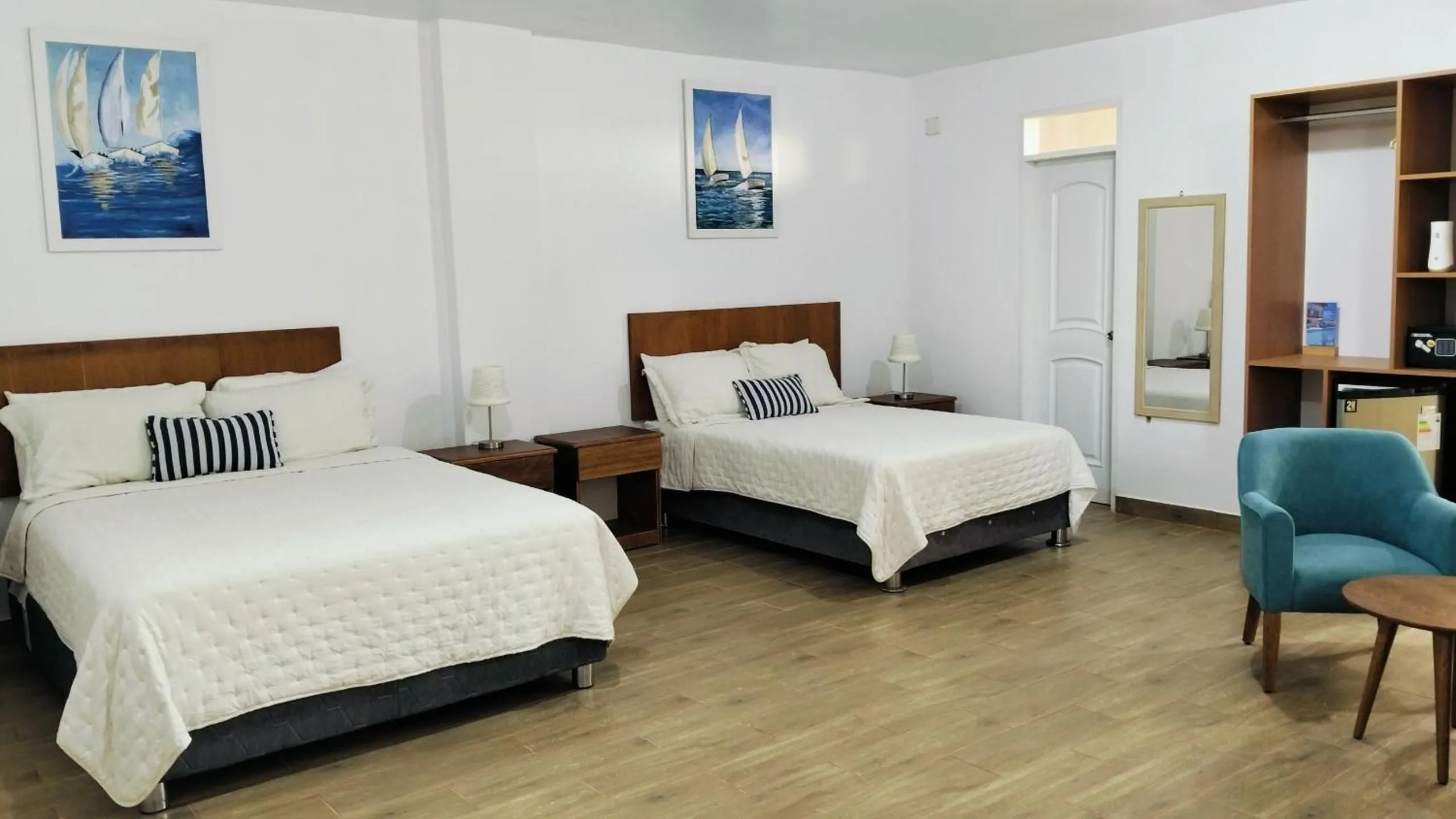 Bed in Prim Hotel Vichayito