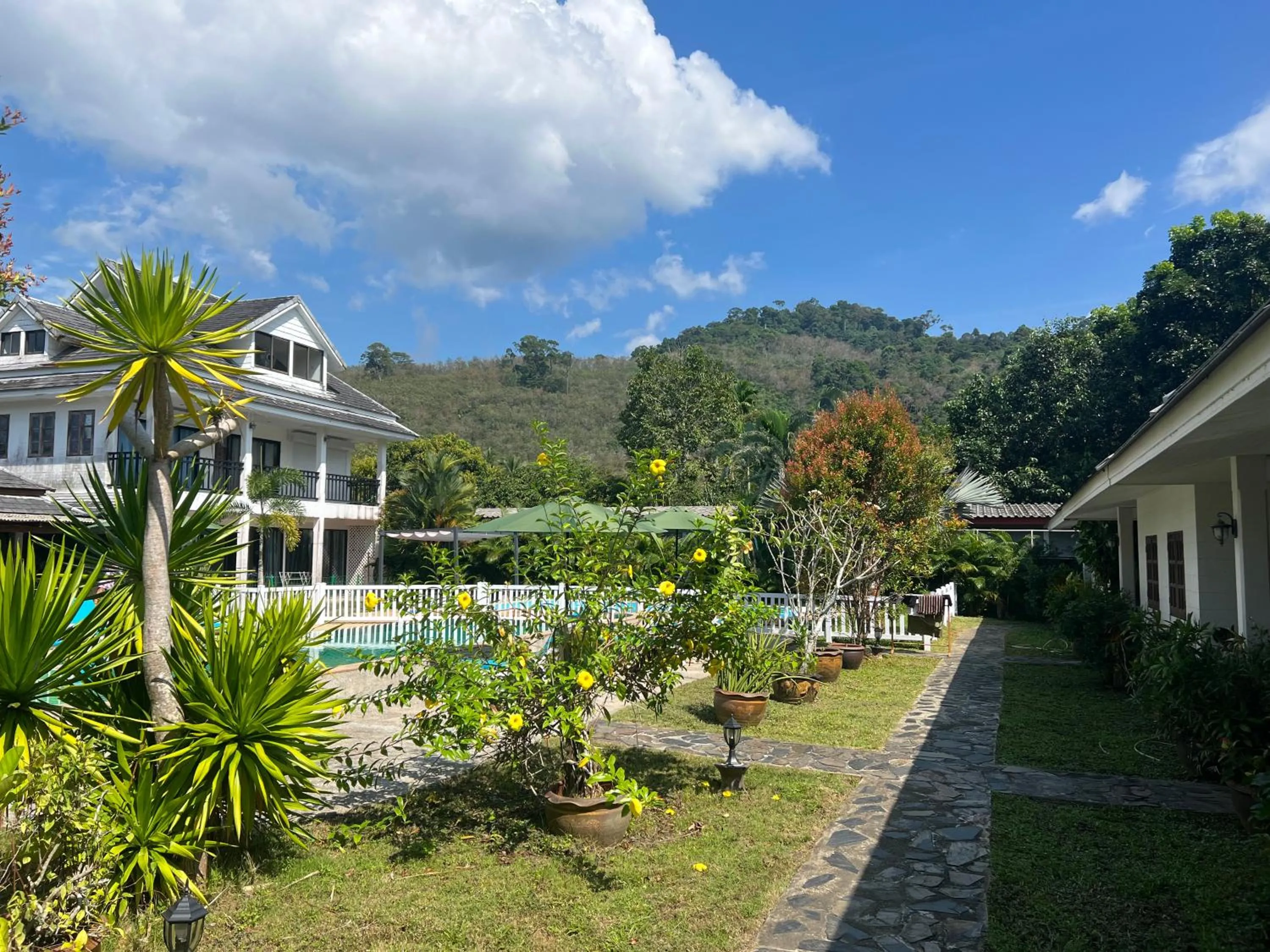 Garden view in Villa Colina Khao Lak Rooms and Bungalows - Adults Only