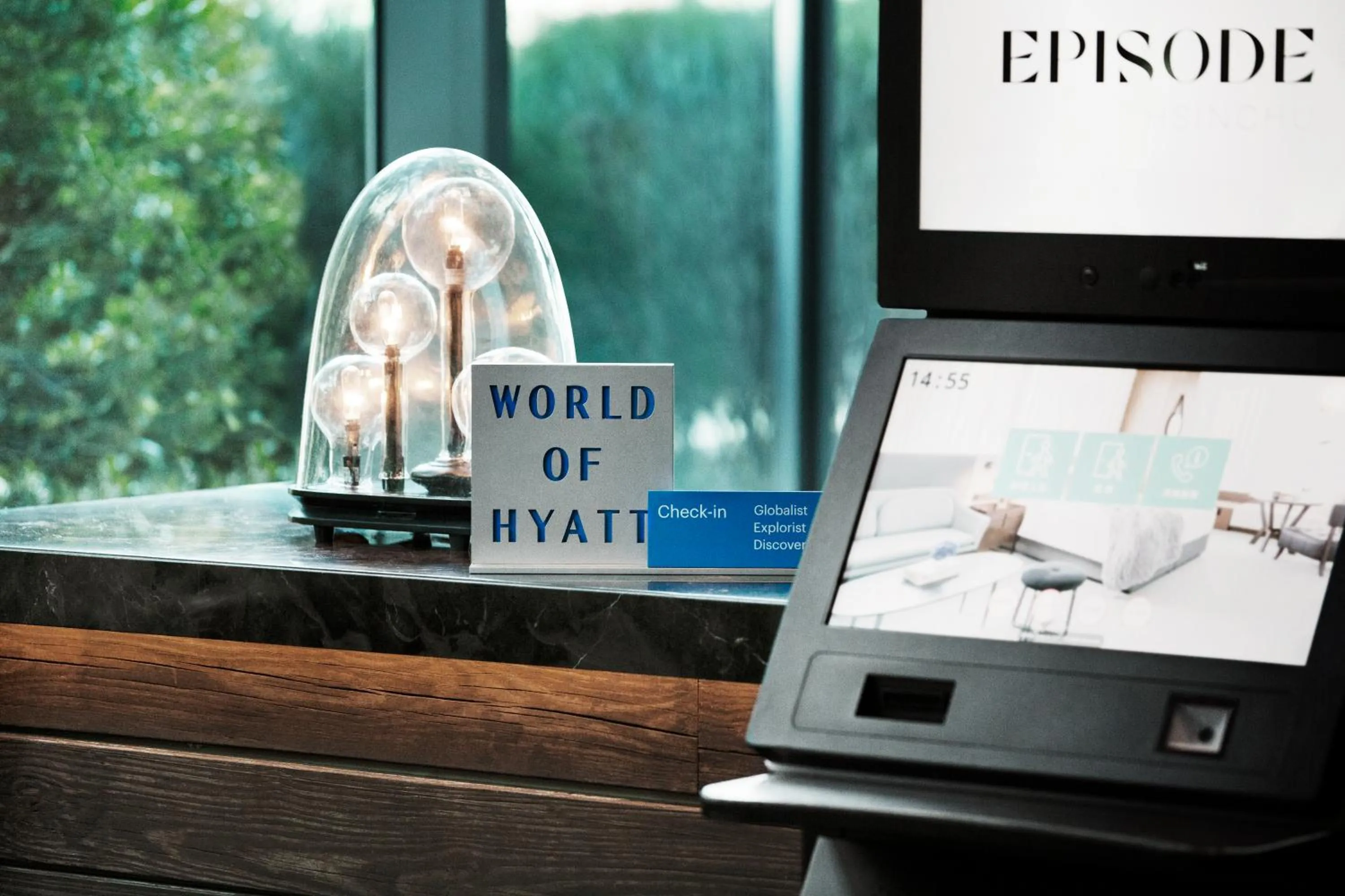 Text overlay in EPISODE Hsinchu, JdV by Hyatt Hotel