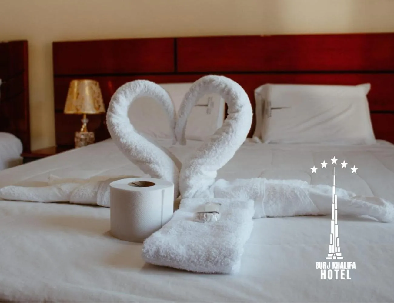 Bed in Hotel Burj Khalifa