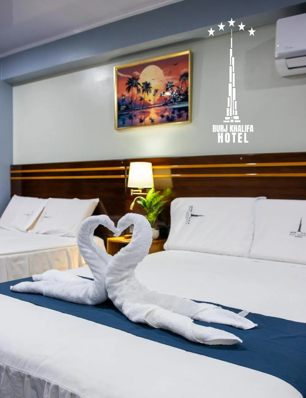 Bed in Hotel Burj Khalifa