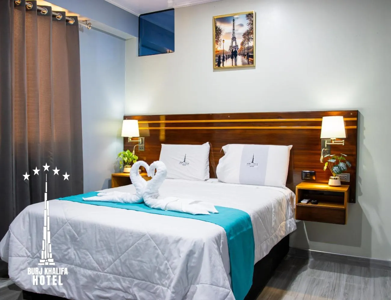 Bed in Hotel Burj Khalifa